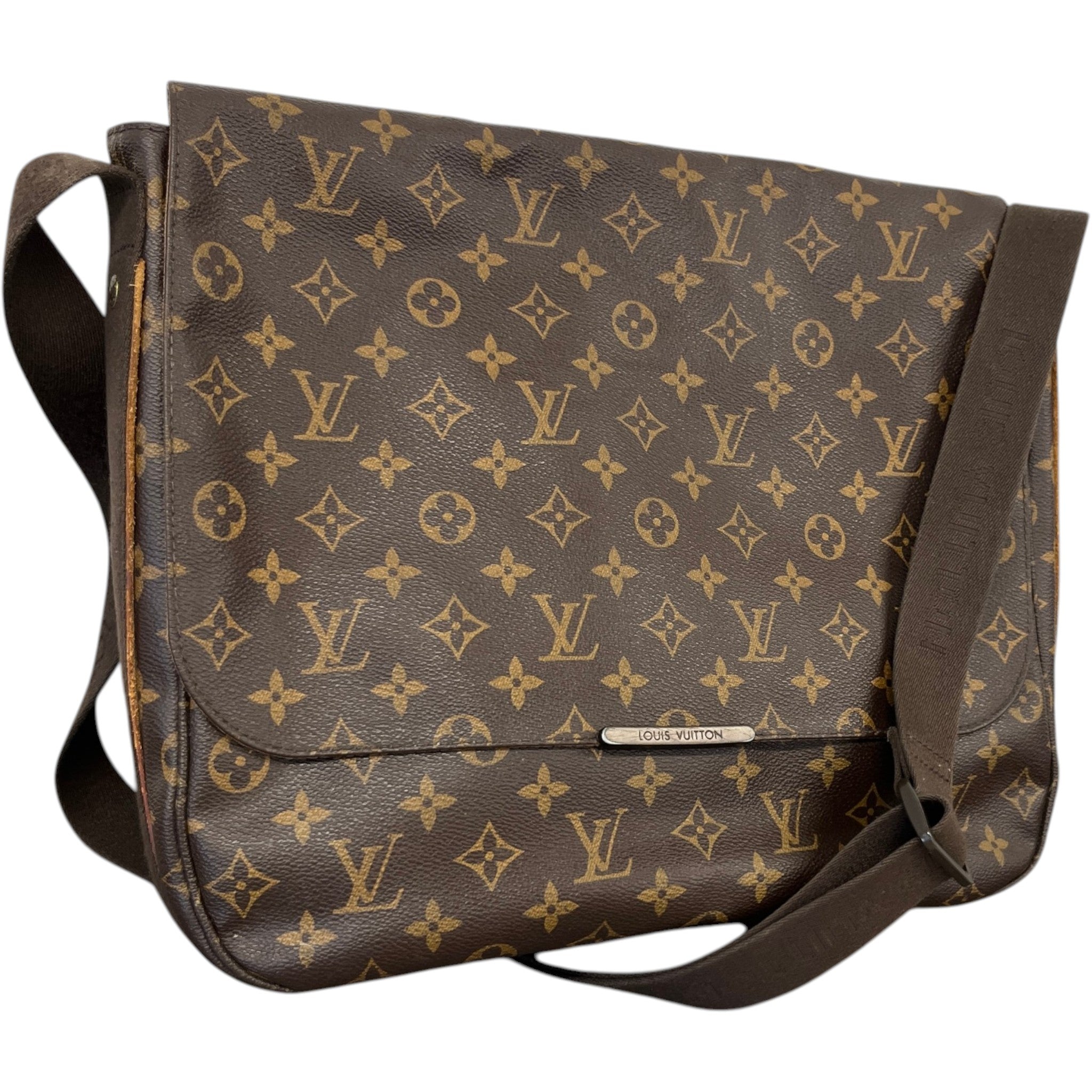 Men's Monogram Beaubourg Mm Messenger Bag Brown