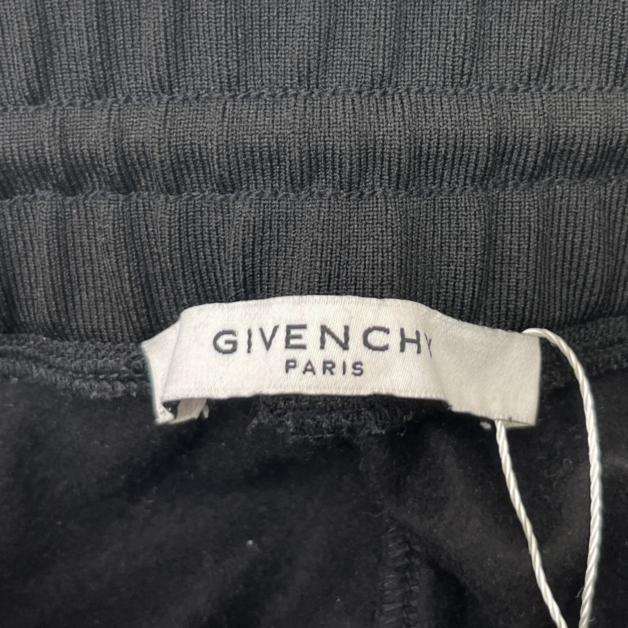 Men's Logo Waist Band Joggers Black Size L