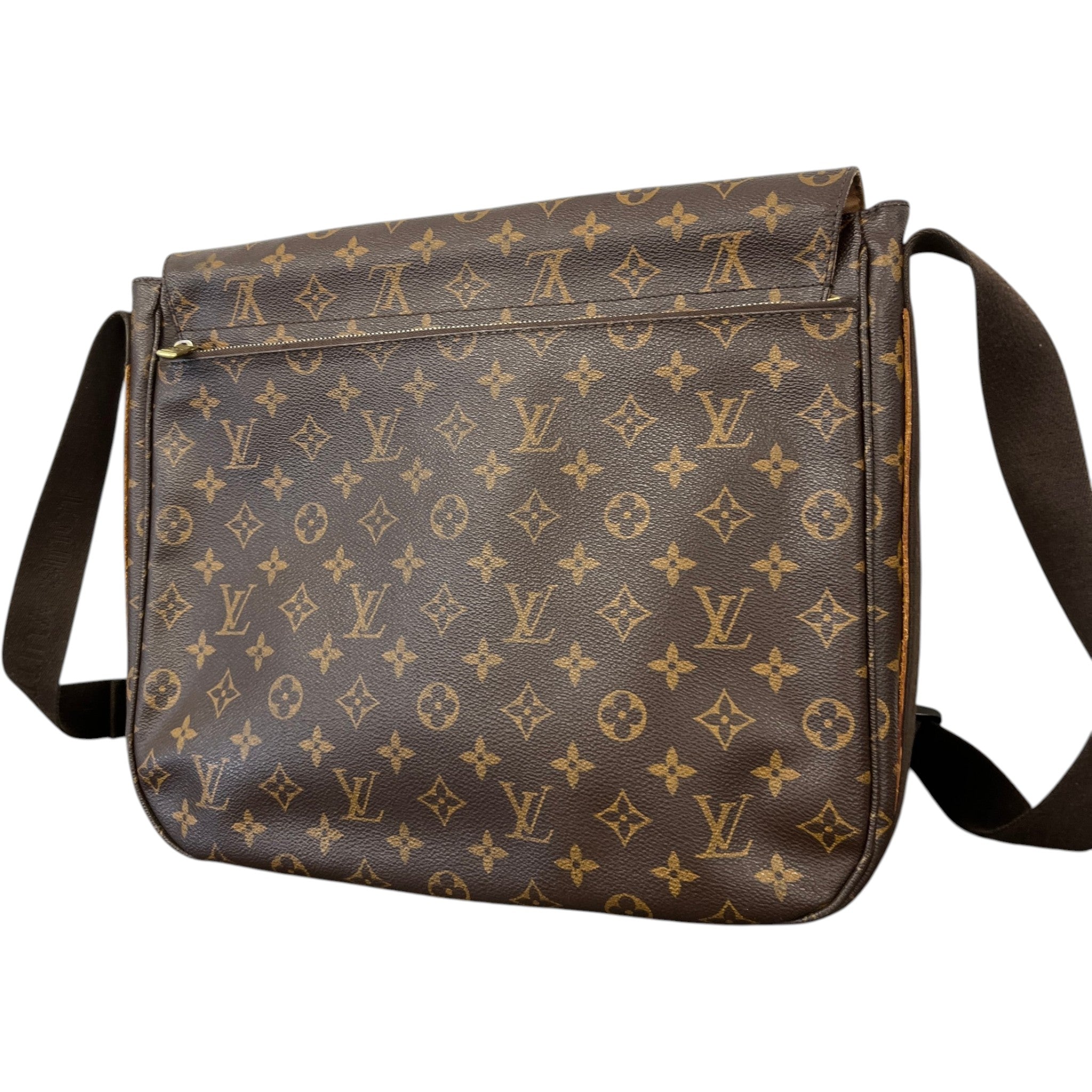 Men's Monogram Beaubourg Mm Messenger Bag Brown