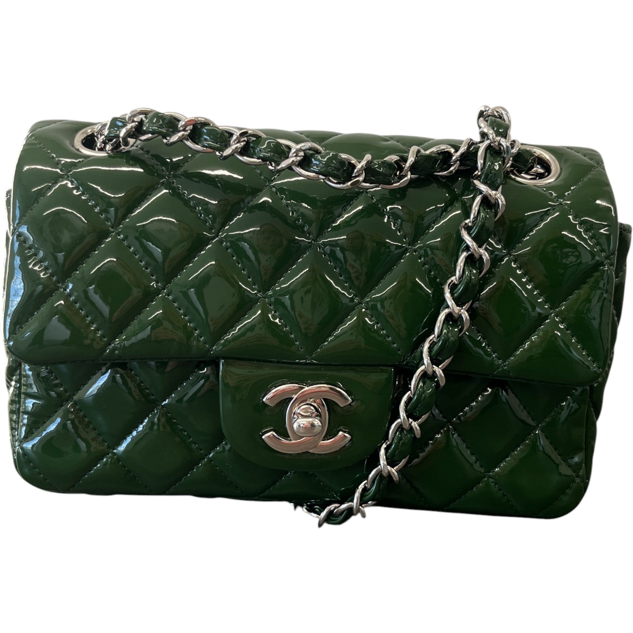 Women's Mini Classic Flap Bag Green