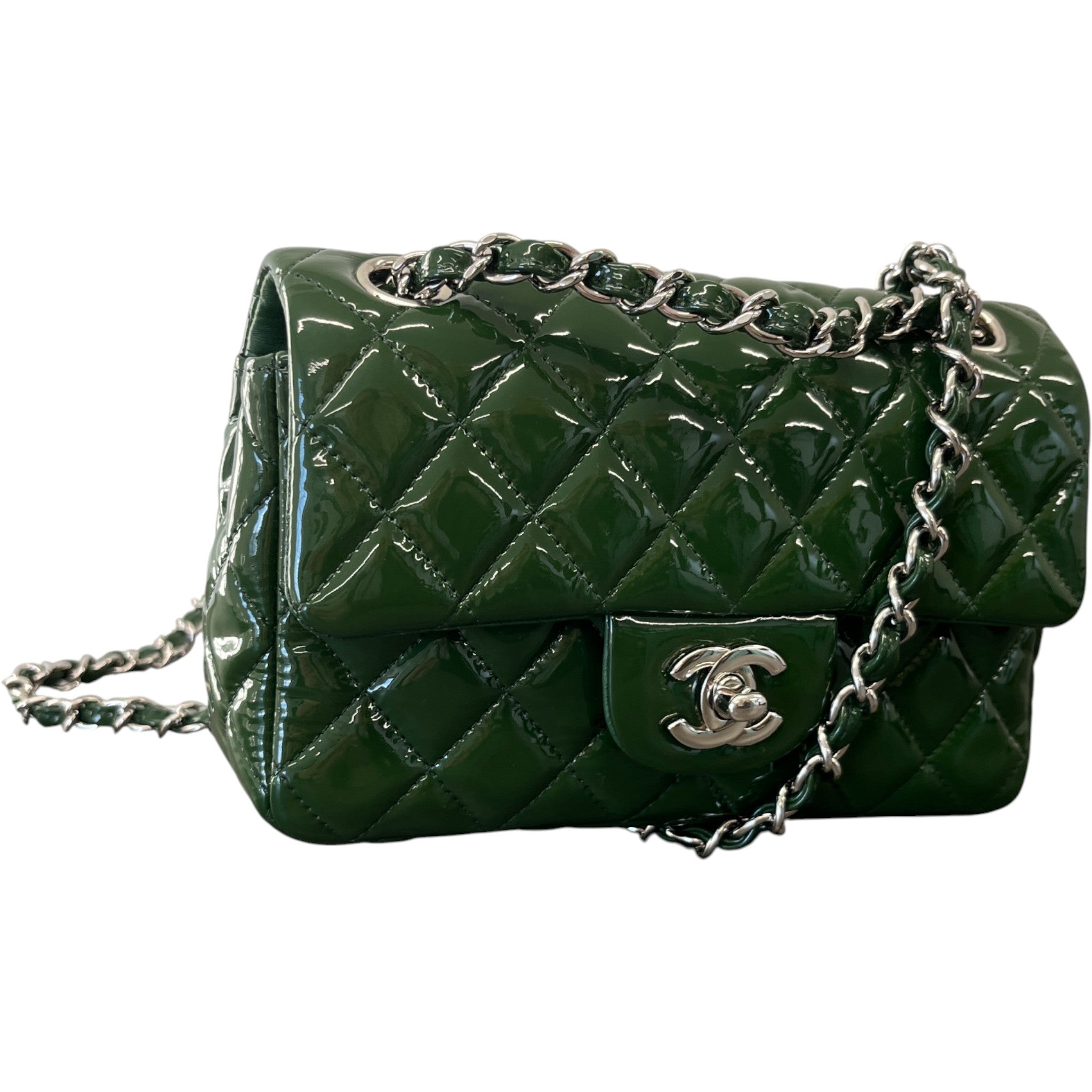 Women's Mini Classic Flap Bag Green