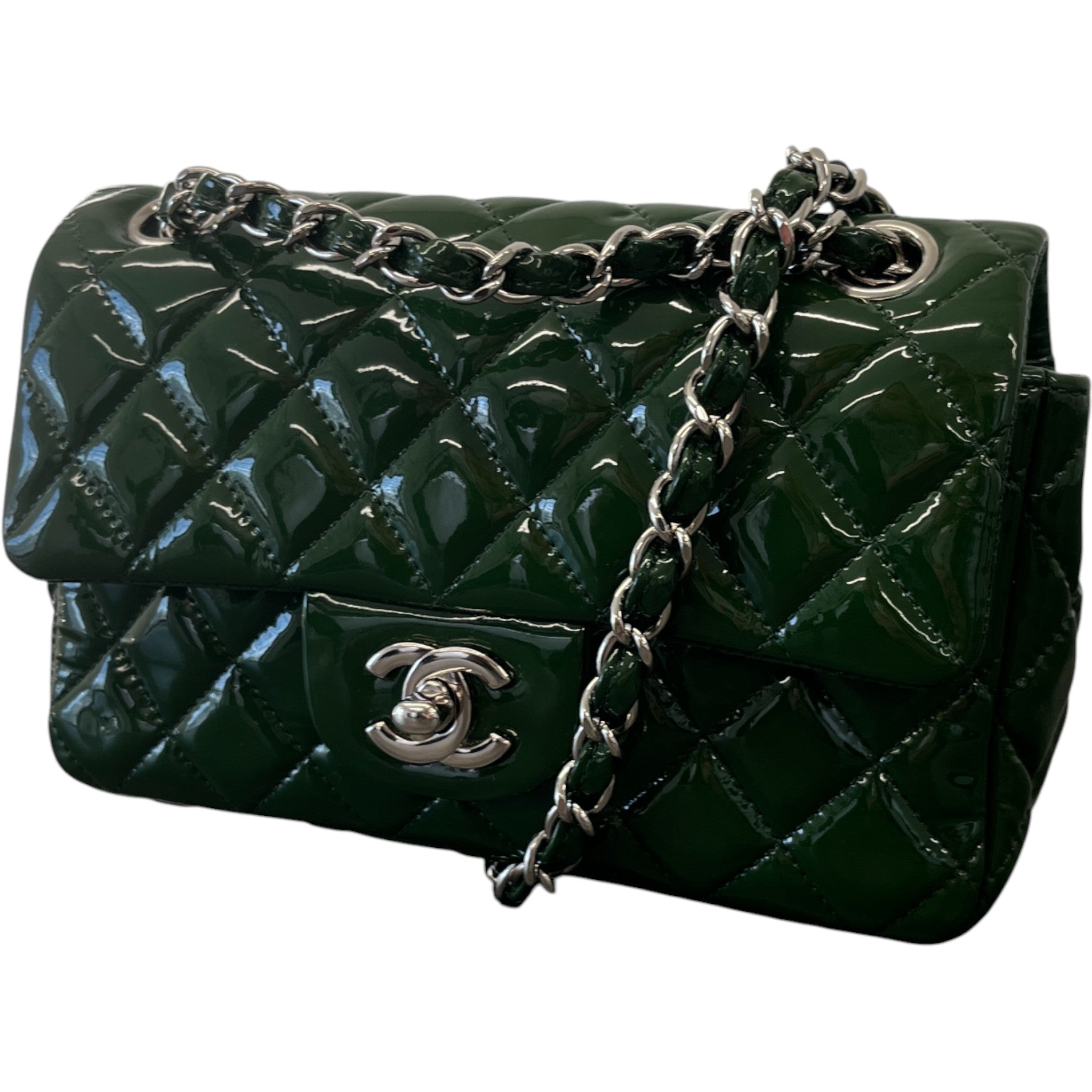 Women's Mini Classic Flap Bag Green