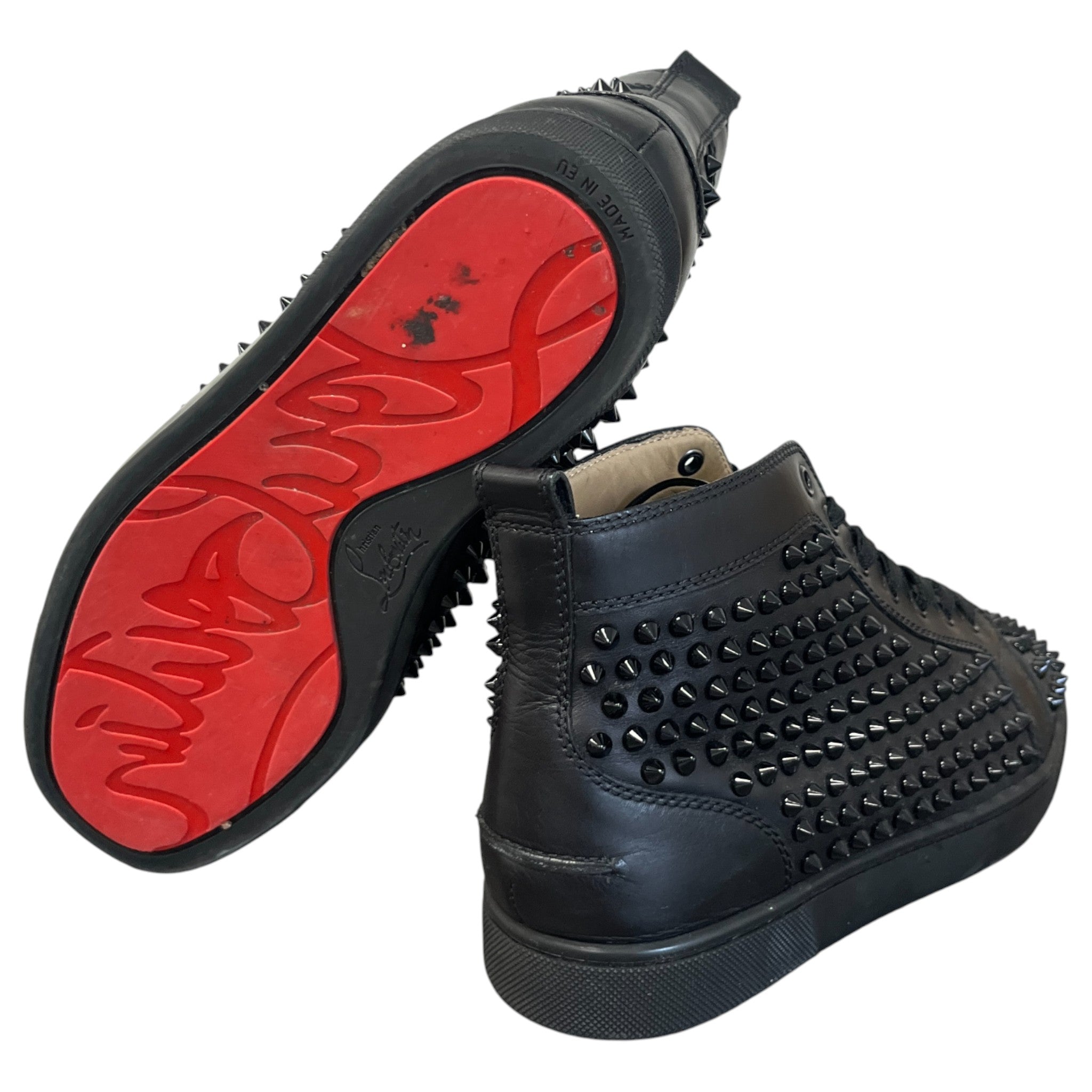 Men's Spikes High Trainers Black Size EU 40 / UK 6