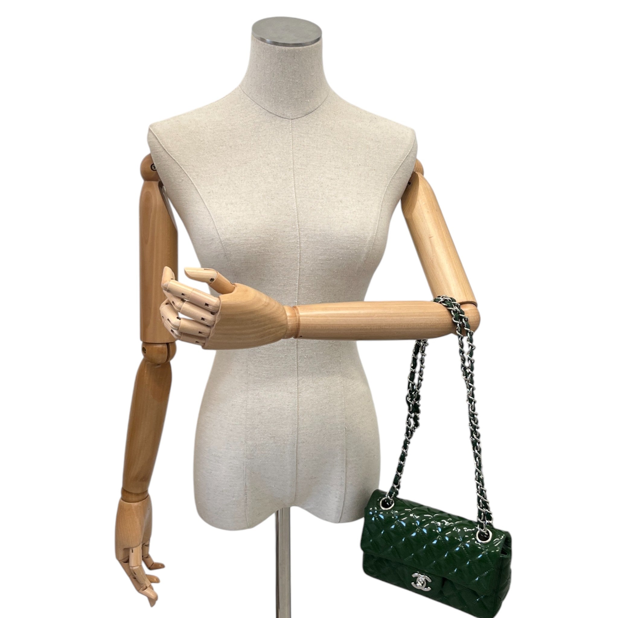 Women's Mini Classic Flap Bag Green