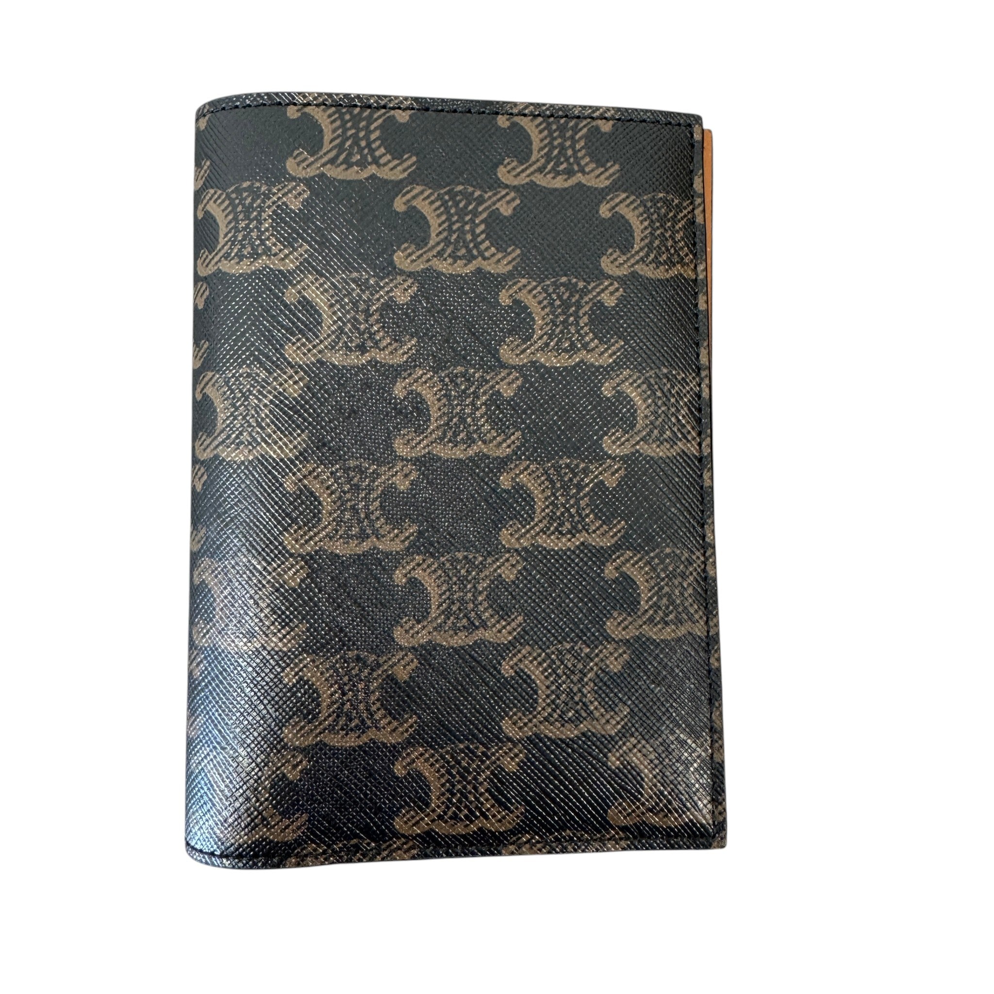 Women's Triomphe Canvas Passport Holder Brown