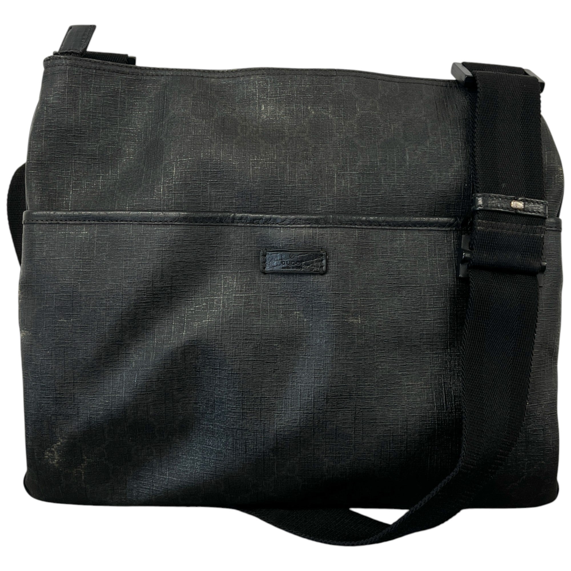 Men's Gg Supreme Messenger Bag Grey