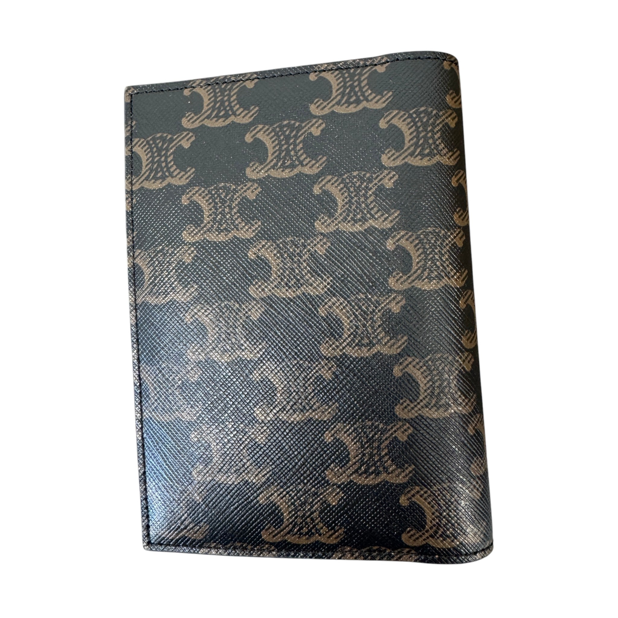 Women's Triomphe Canvas Passport Holder Brown