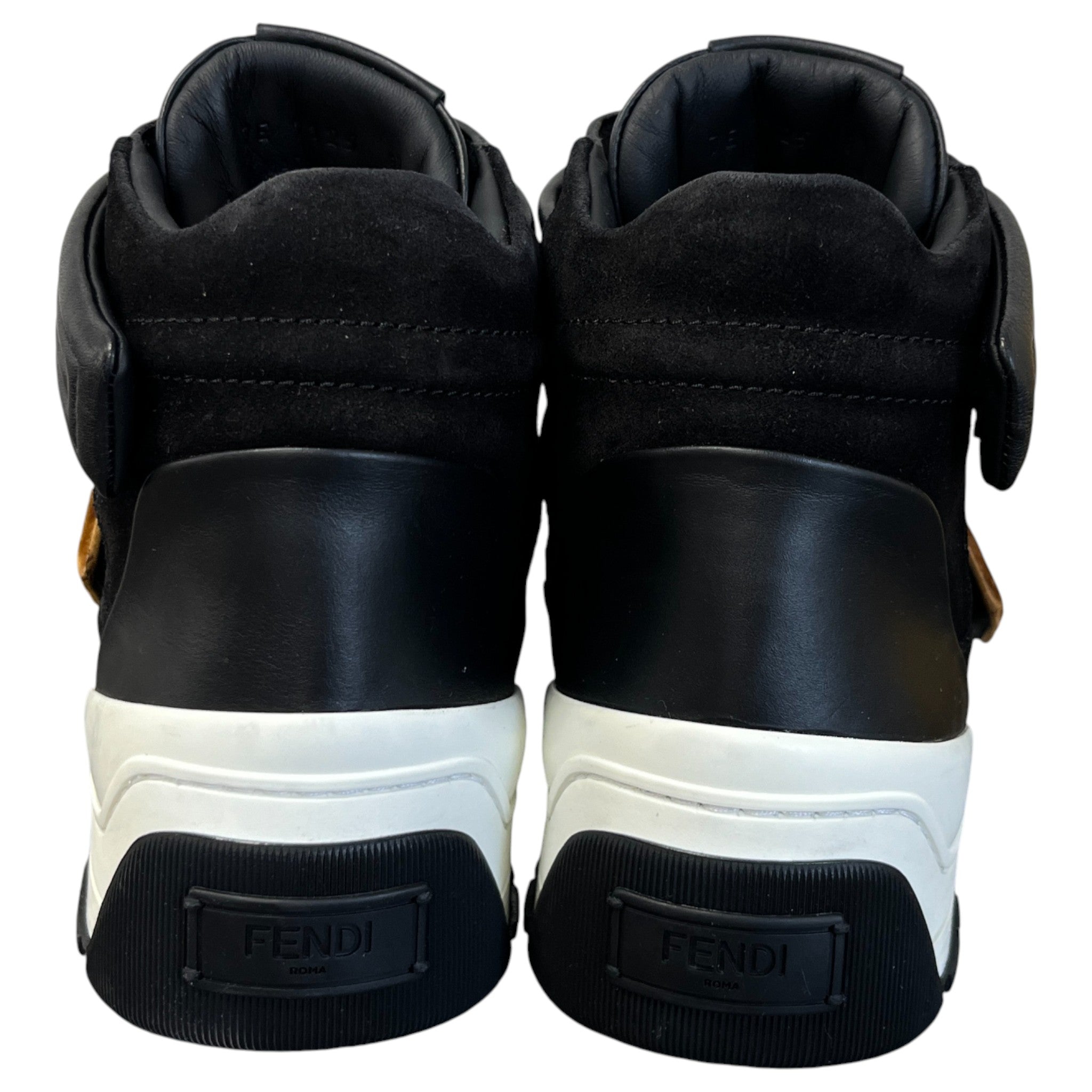 Men's Ff Strap High Trainers Black Size EU 42 / UK 8