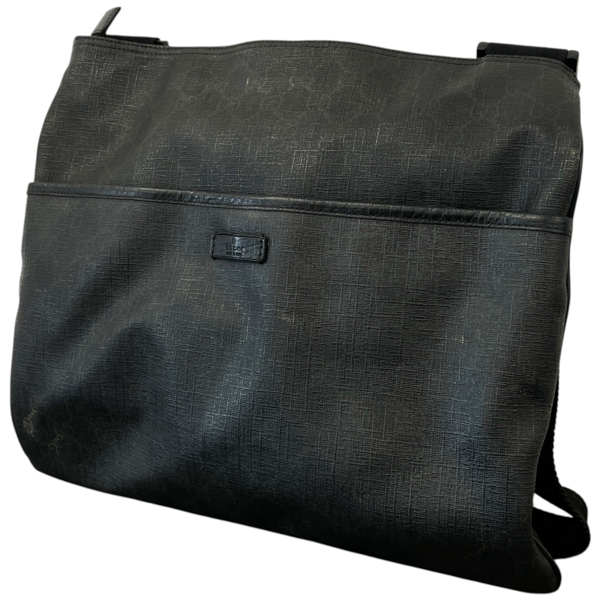 Men's Gg Supreme Messenger Bag Grey