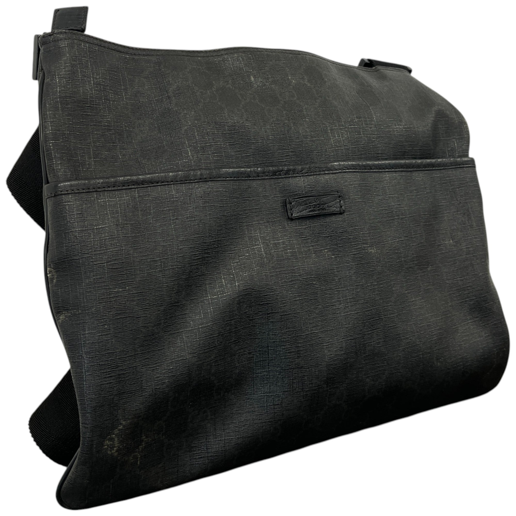 Men's Gg Supreme Messenger Bag Grey
