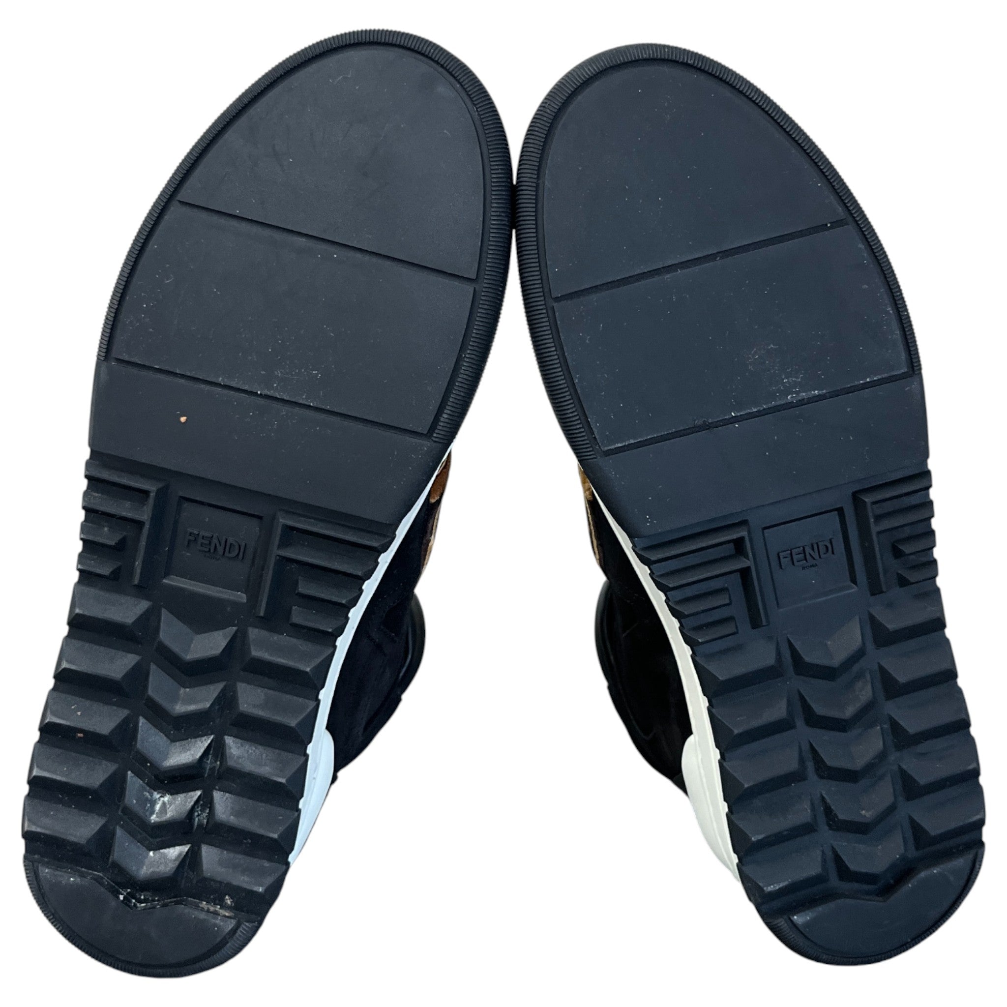 Men's Ff Strap High Trainers Black Size EU 42 / UK 8