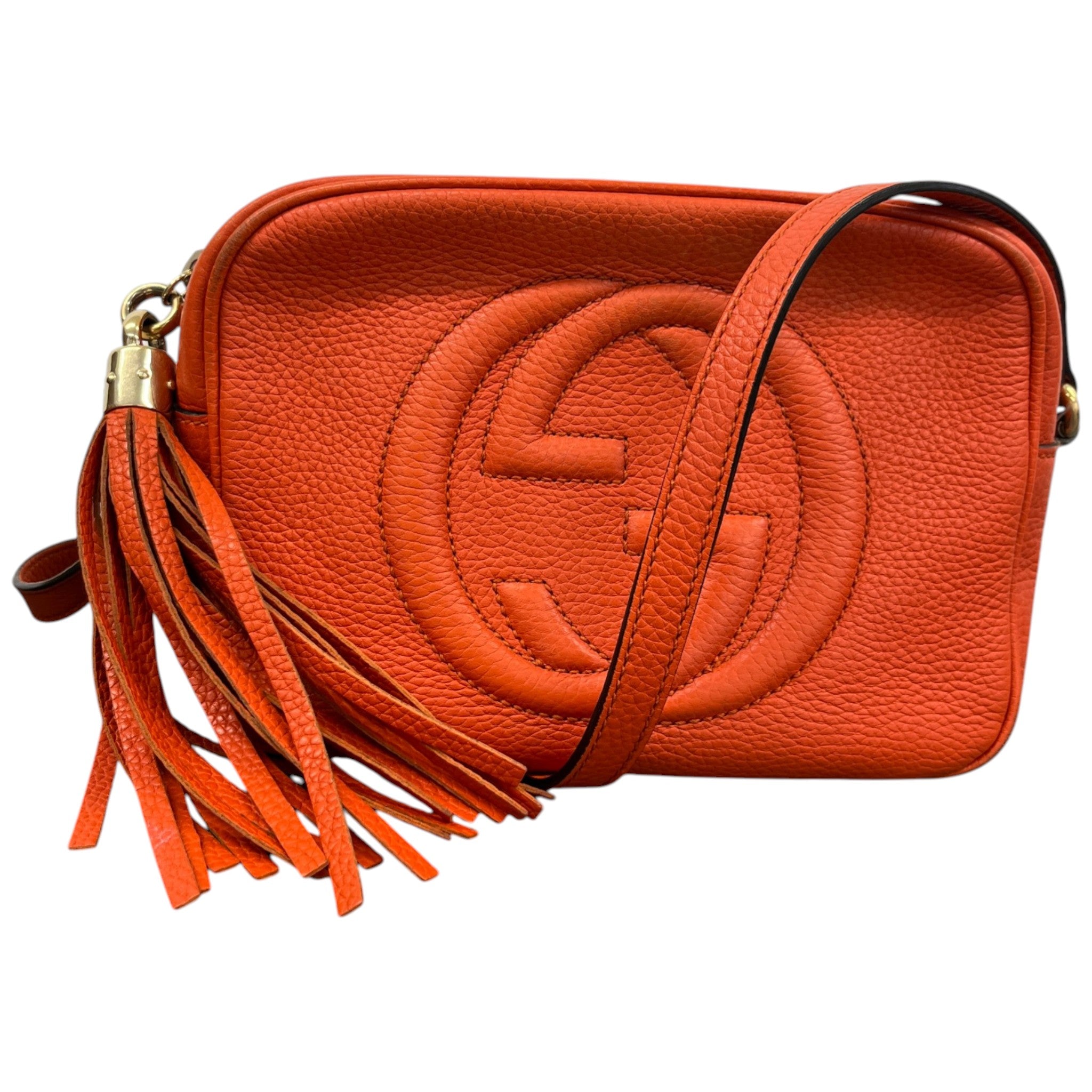 Women's Small Soho Disco Cross Body Bag Orange
