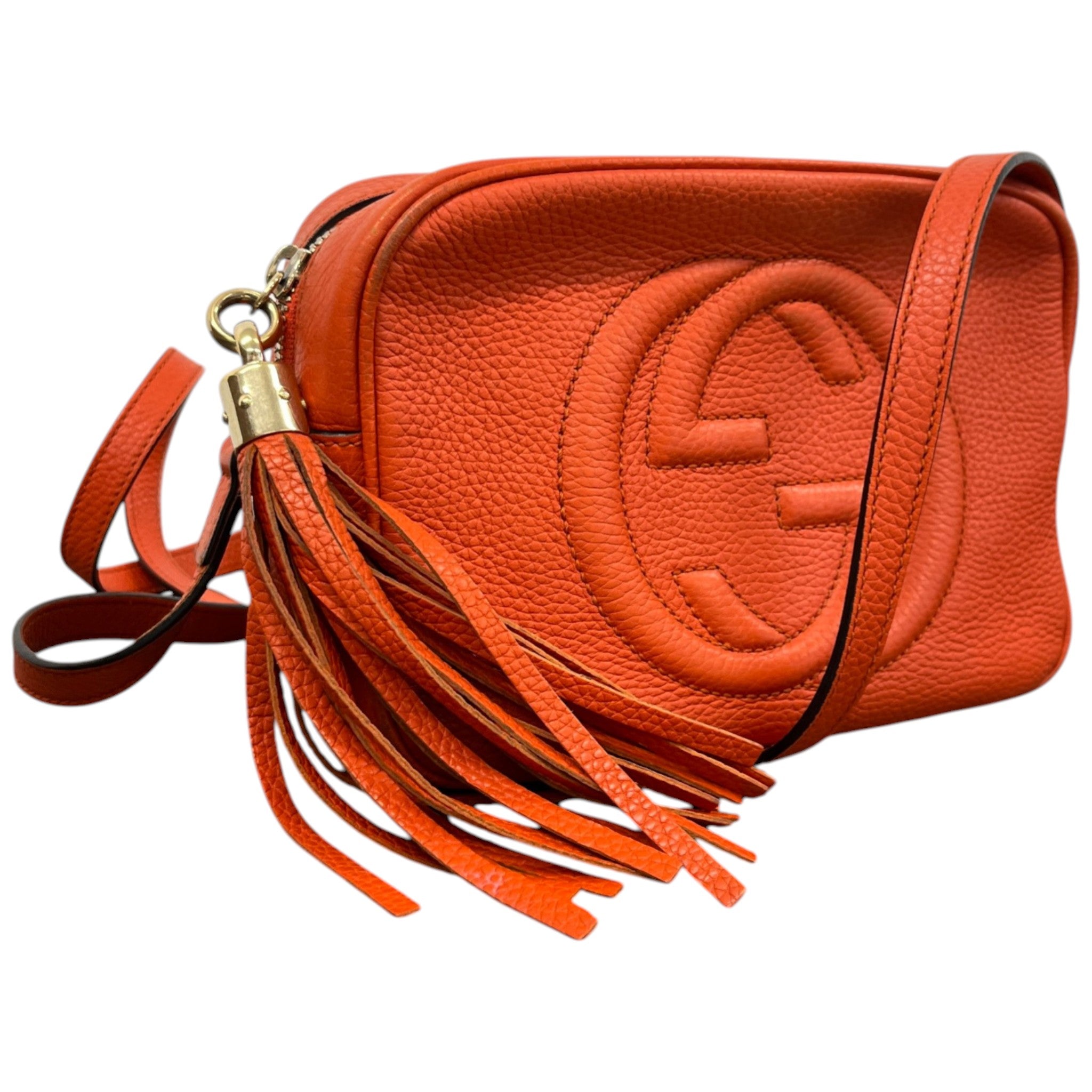Women's Small Soho Disco Cross Body Bag Orange