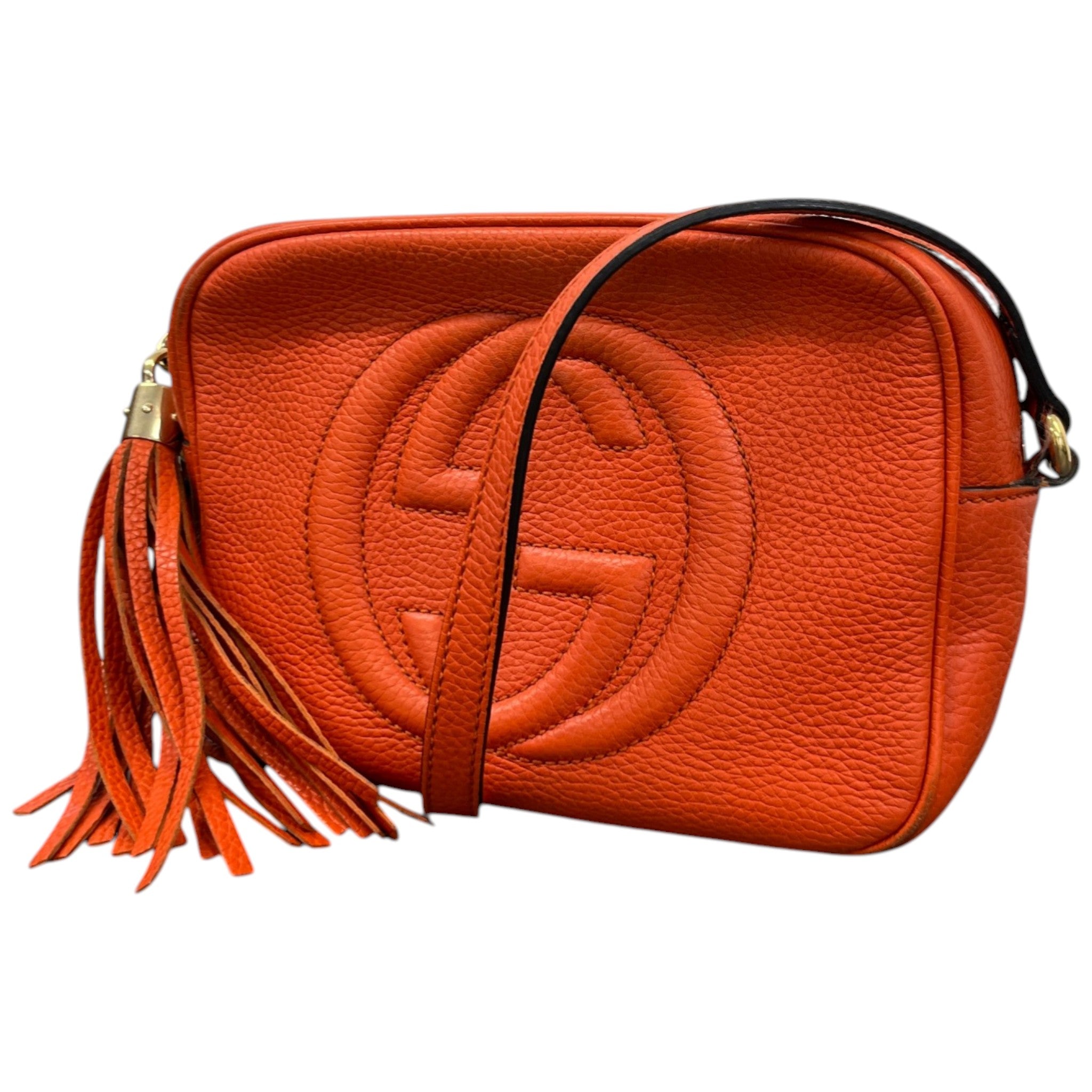 Women's Small Soho Disco Cross Body Bag Orange