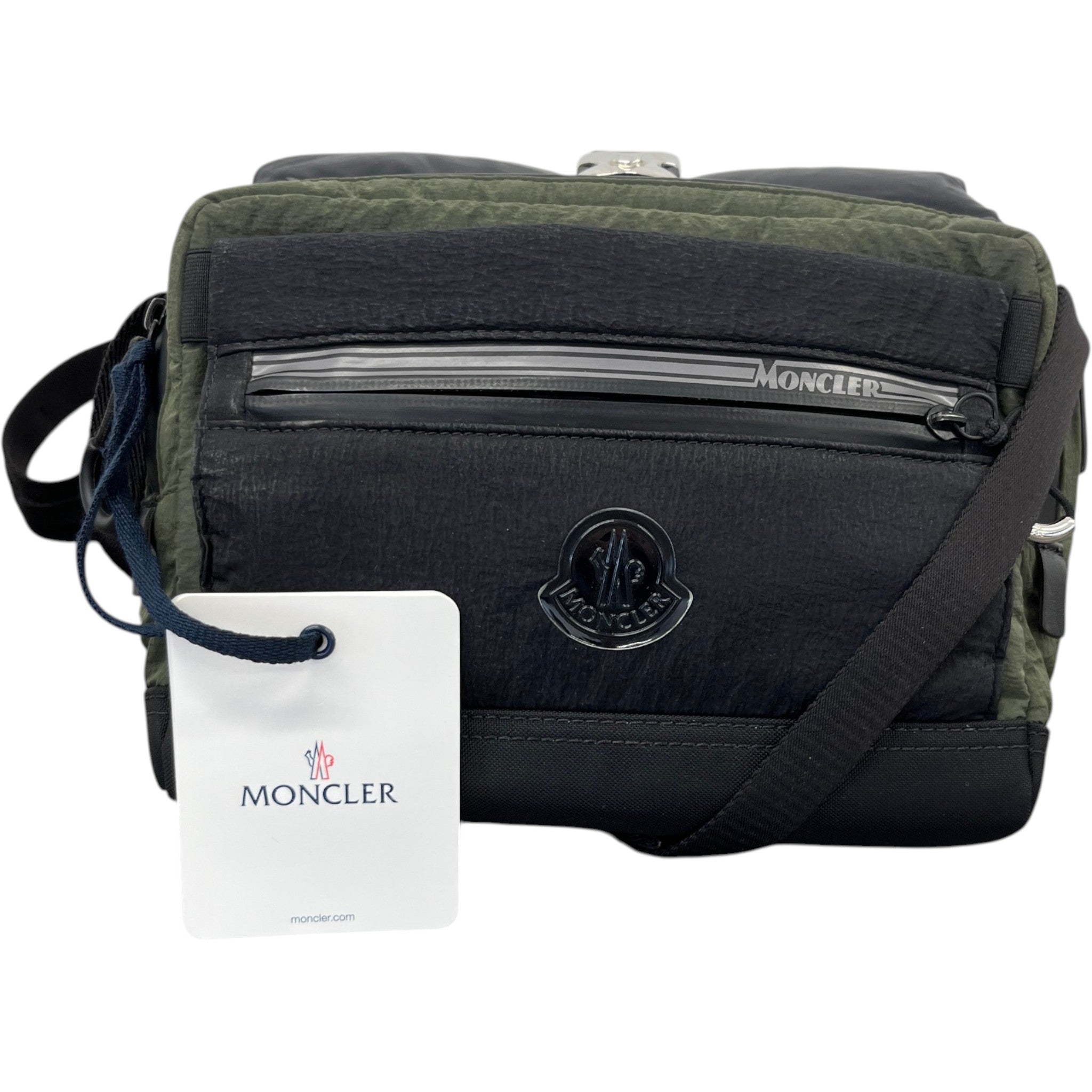 Men's Logo Extreme Messenger Bag Khaki