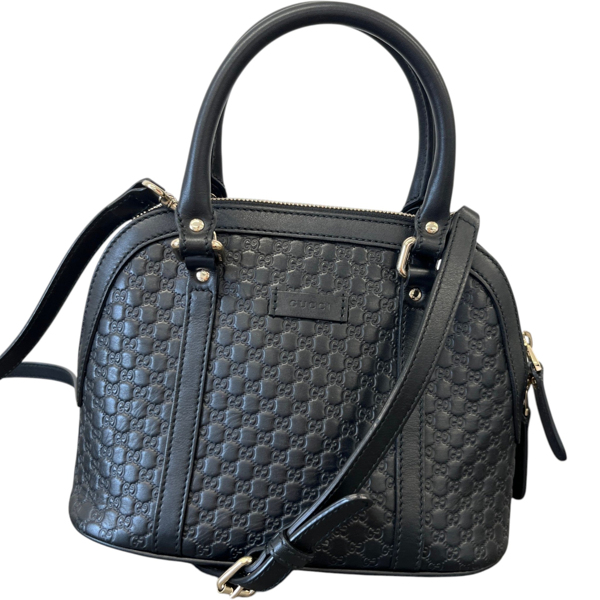Women's Guccissima Dome Small Bag Black