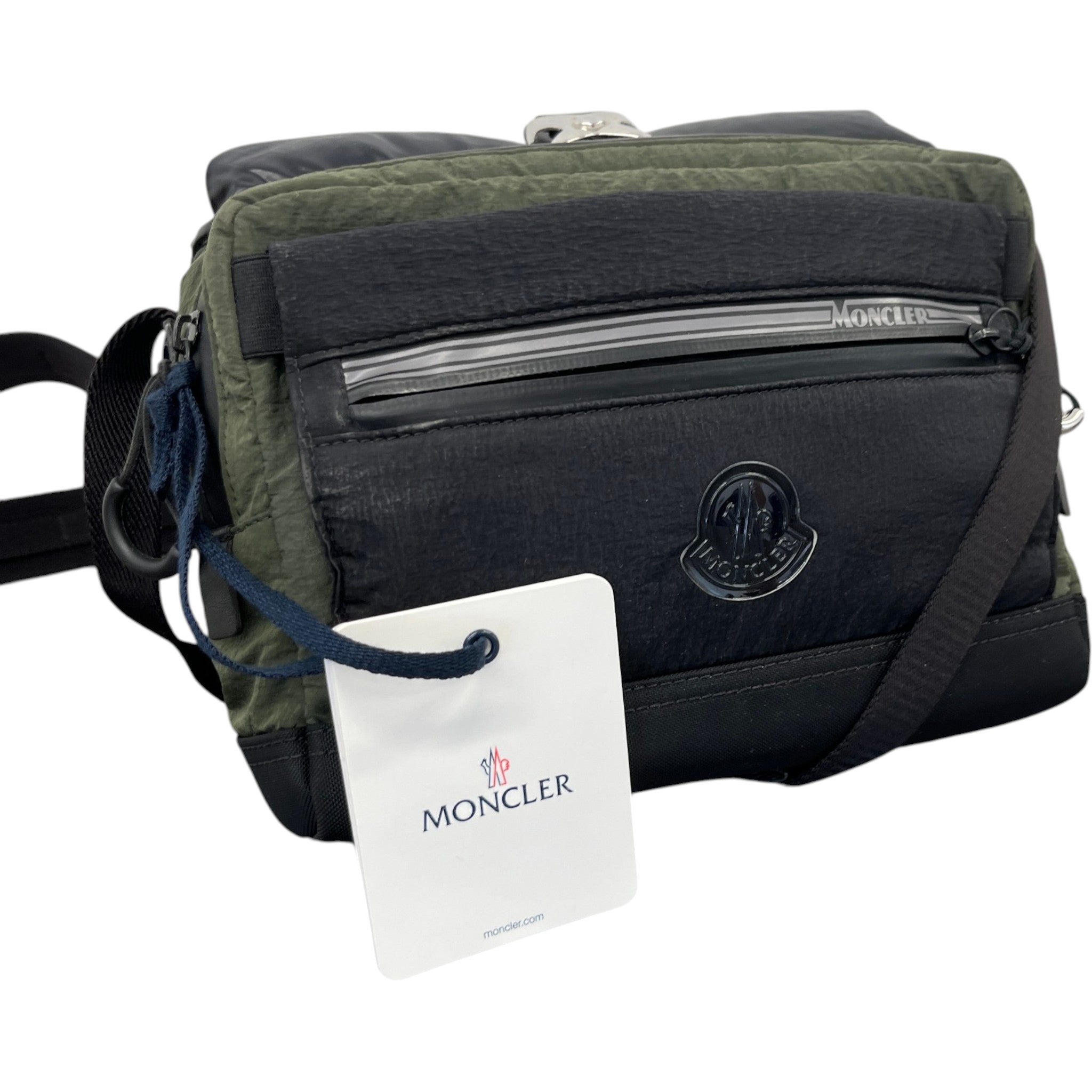 Men's Logo Extreme Messenger Bag Khaki