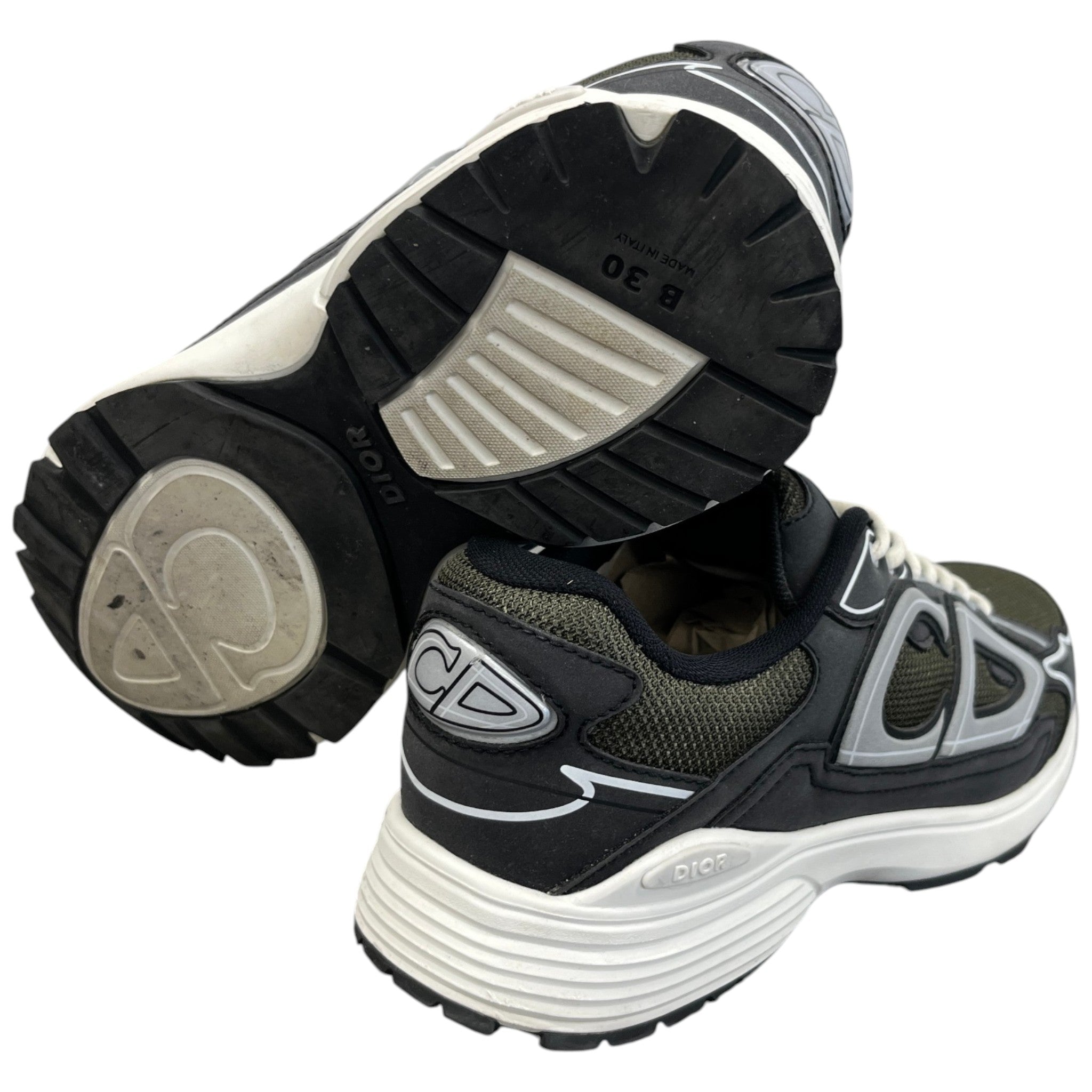 Men's B30 Low Trainers Green Size EU 41.5 / UK 7.5