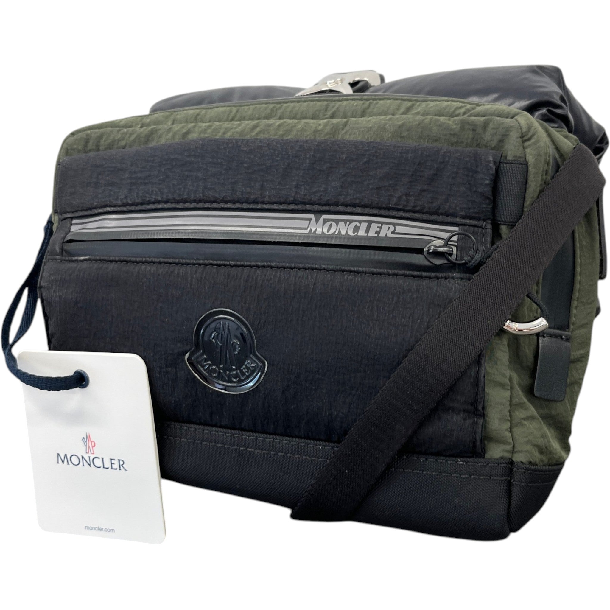 Men's Logo Extreme Messenger Bag Khaki