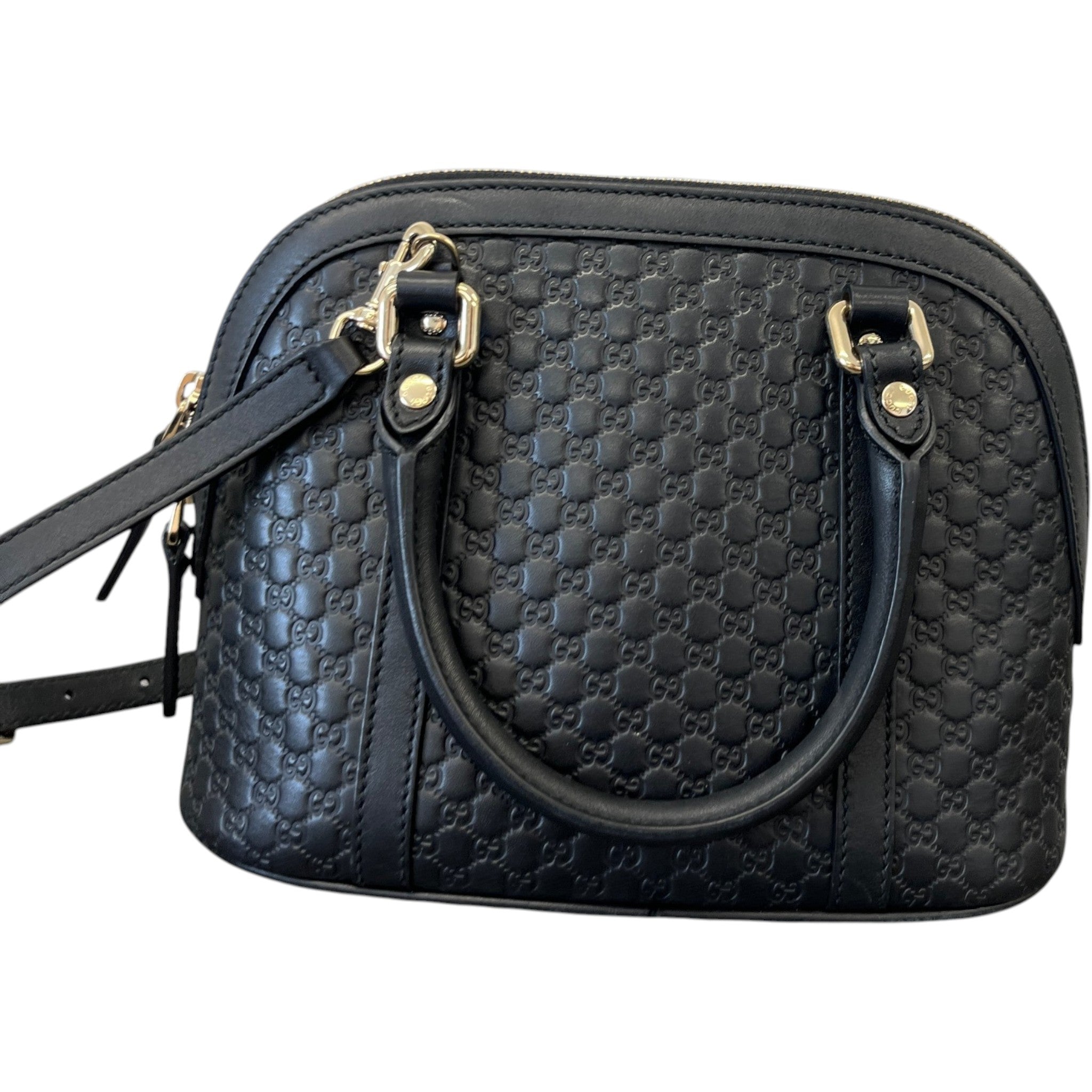 Women's Guccissima Dome Small Bag Black