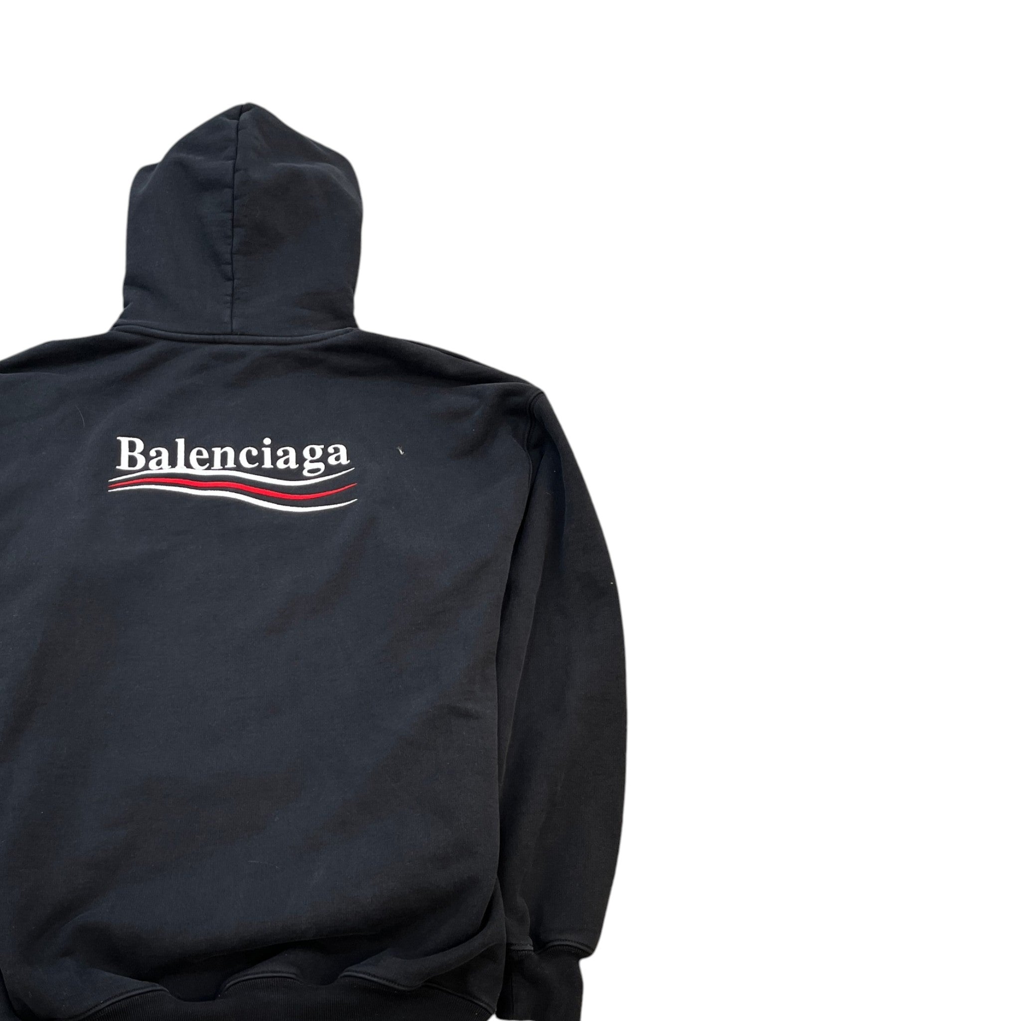 Women's Political Campaign Hoodie Black Size XS