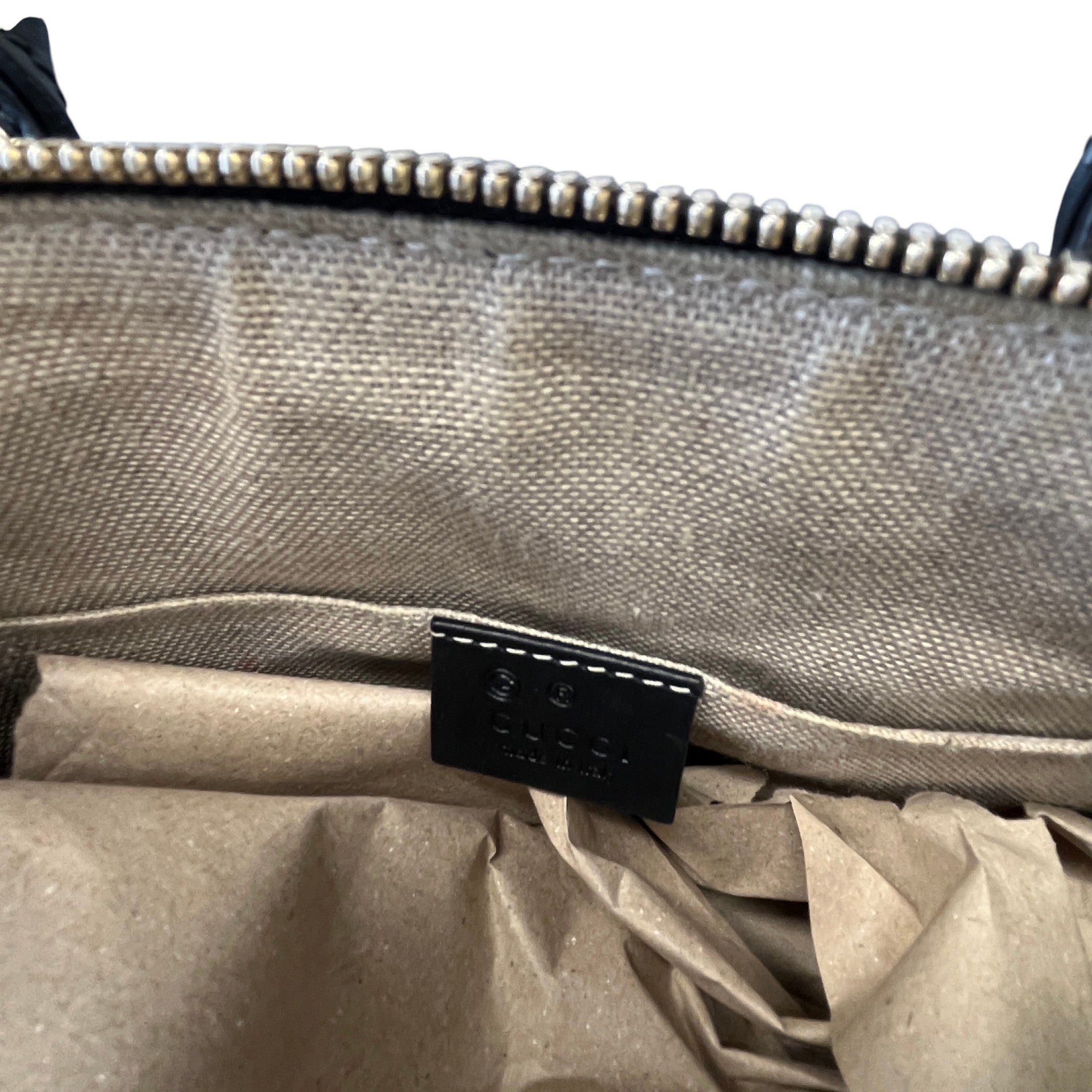 Women's Guccissima Dome Small Bag Black
