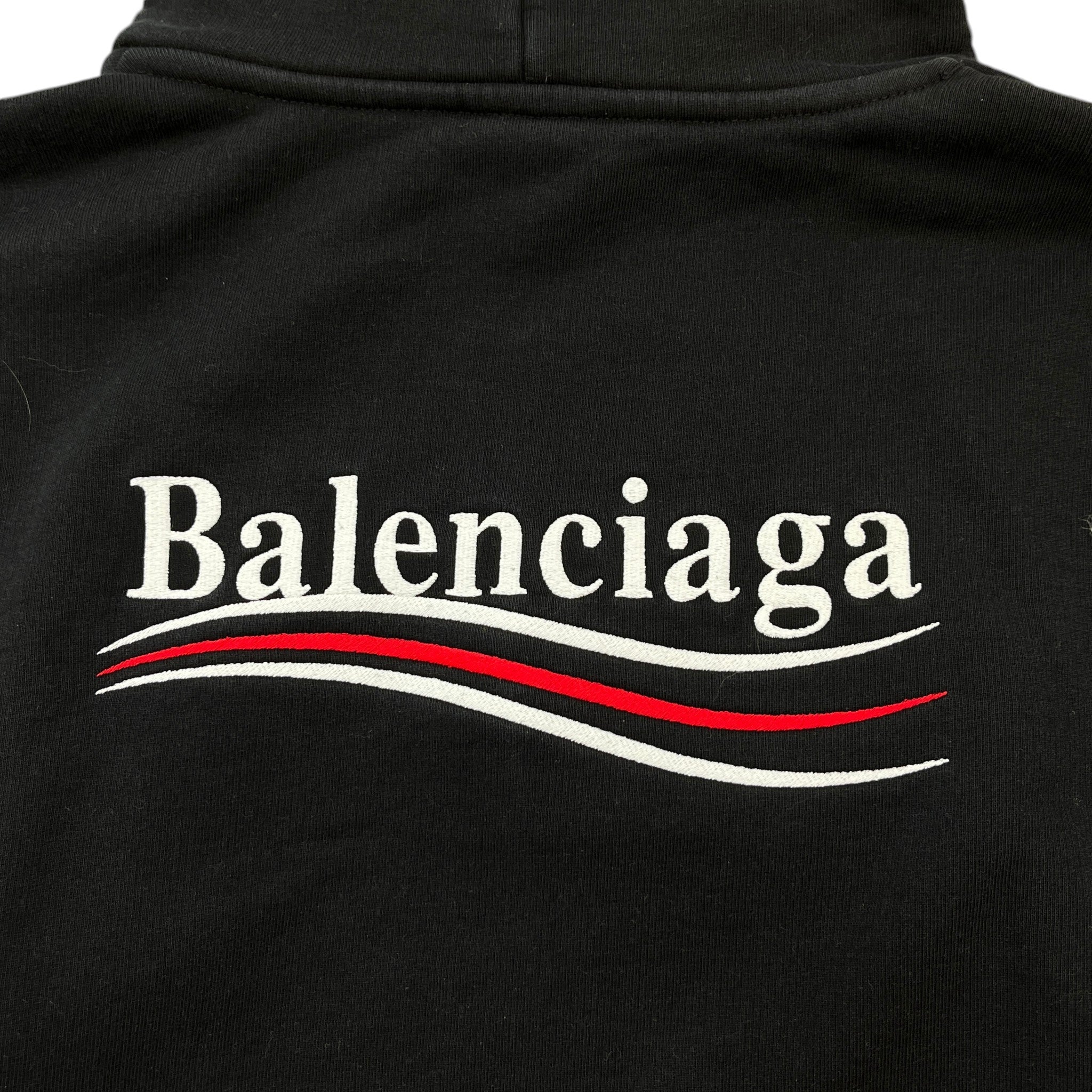 Women's Political Campaign Hoodie Black Size XS