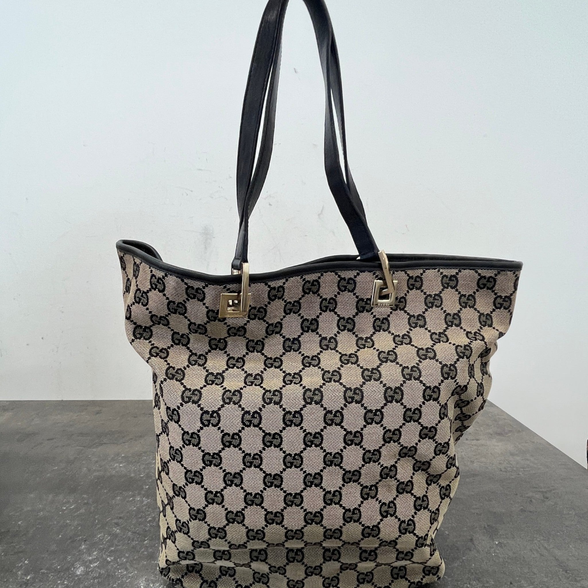 Women's Gg Supreme Tote Bag Navy