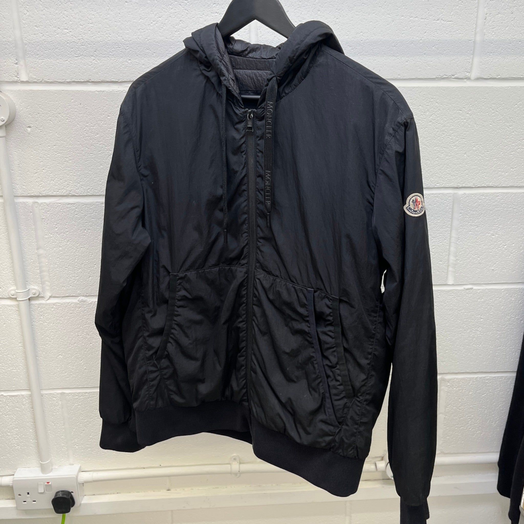 Men's Mondrone Down Jacket Black Size 2 / M