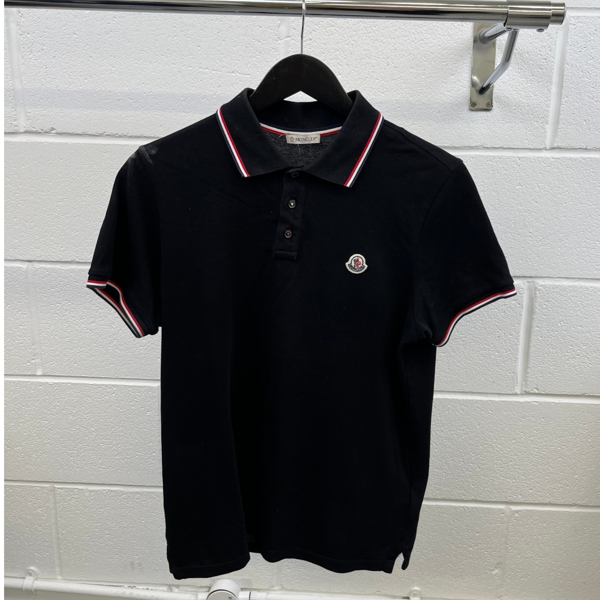 Men's Maglia Polo Shirt Black Size M