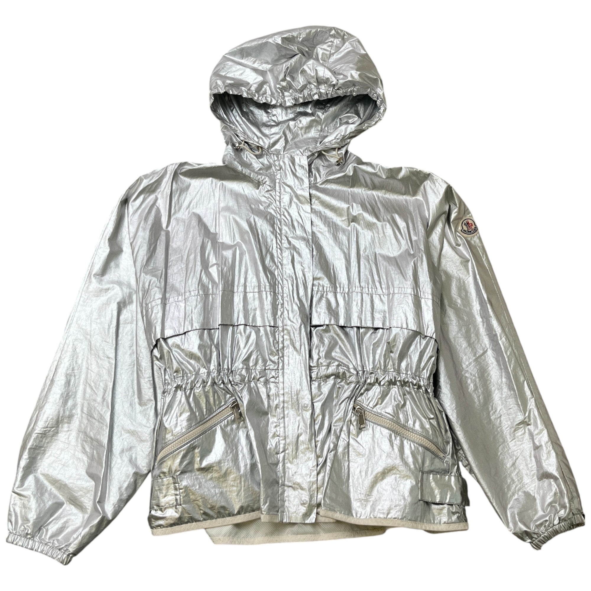 Women's Jais Windbreaker Silver Size 2 / UK 12
