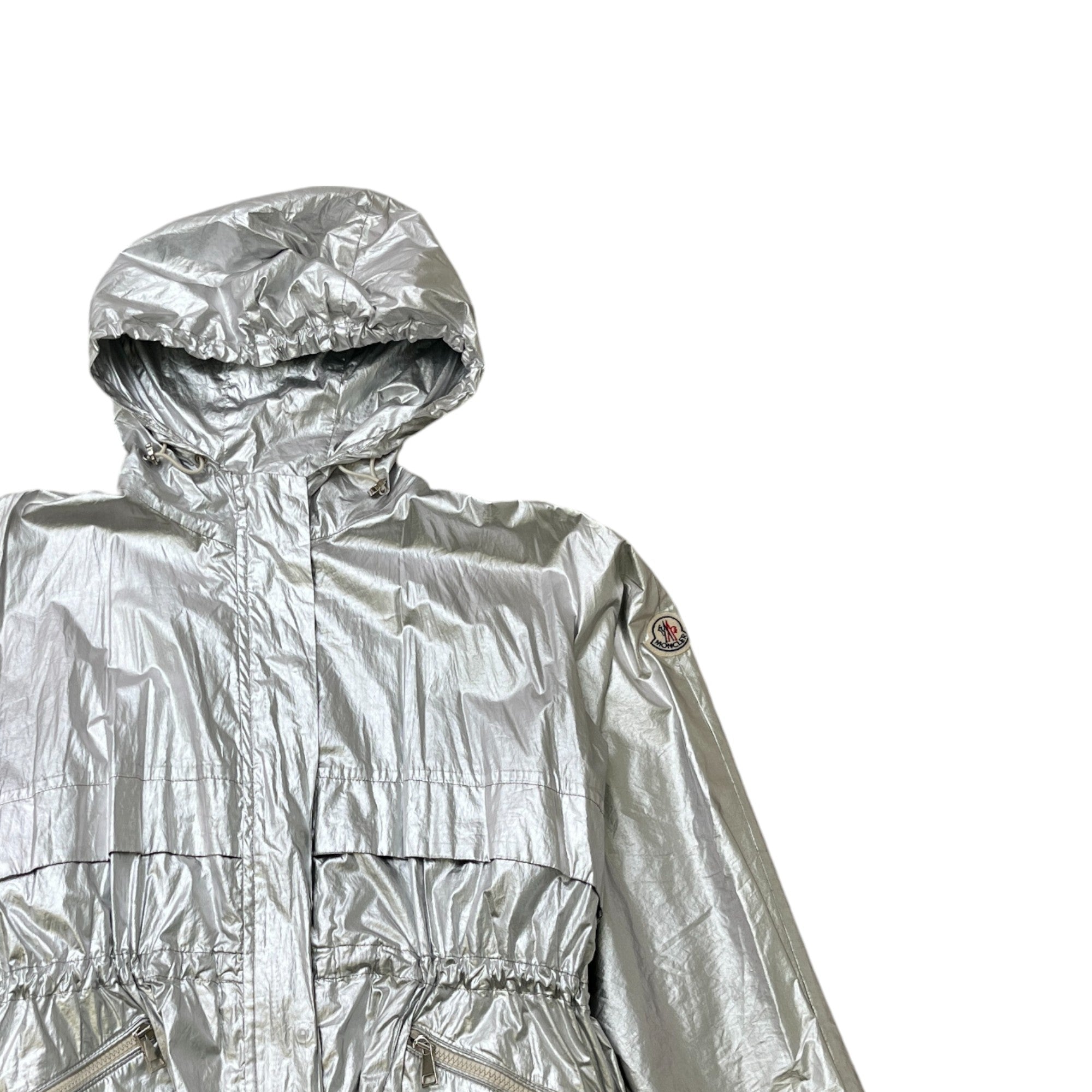 Women's Jais Windbreaker Silver Size 2 / UK 12