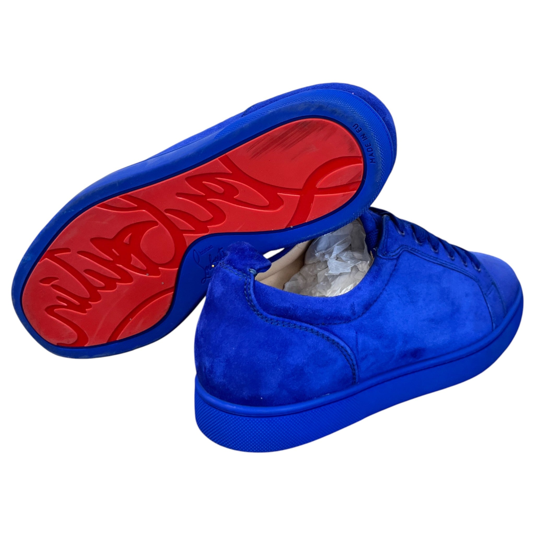 Men's Louis Junior Low Trainers Blue Size EU 41 / UK 7