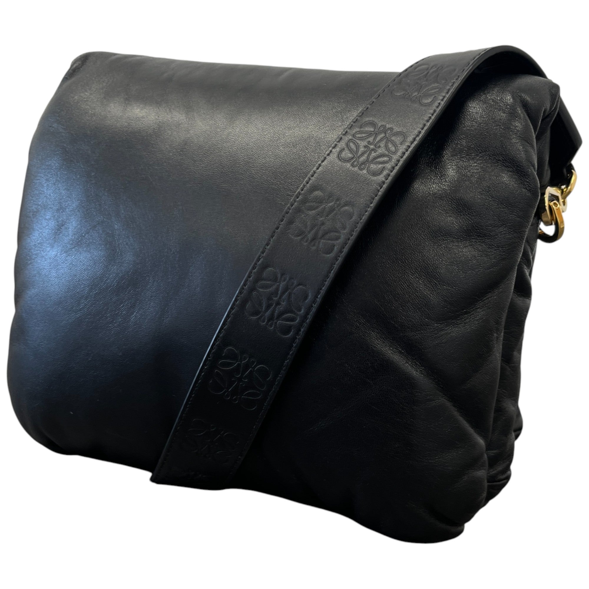 Women's Goya Puffer Medium Bag Black