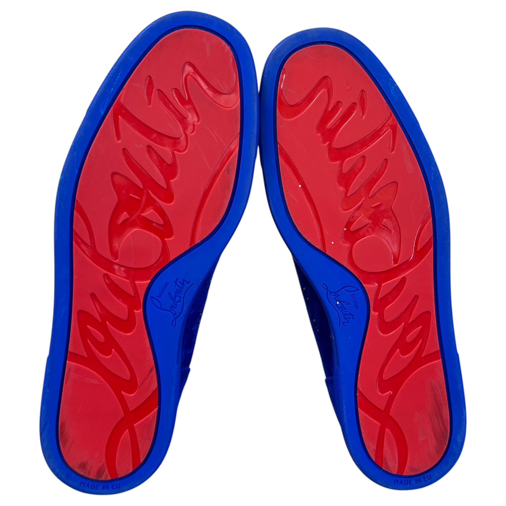 Men's Louis Junior Low Trainers Blue Size EU 41 / UK 7