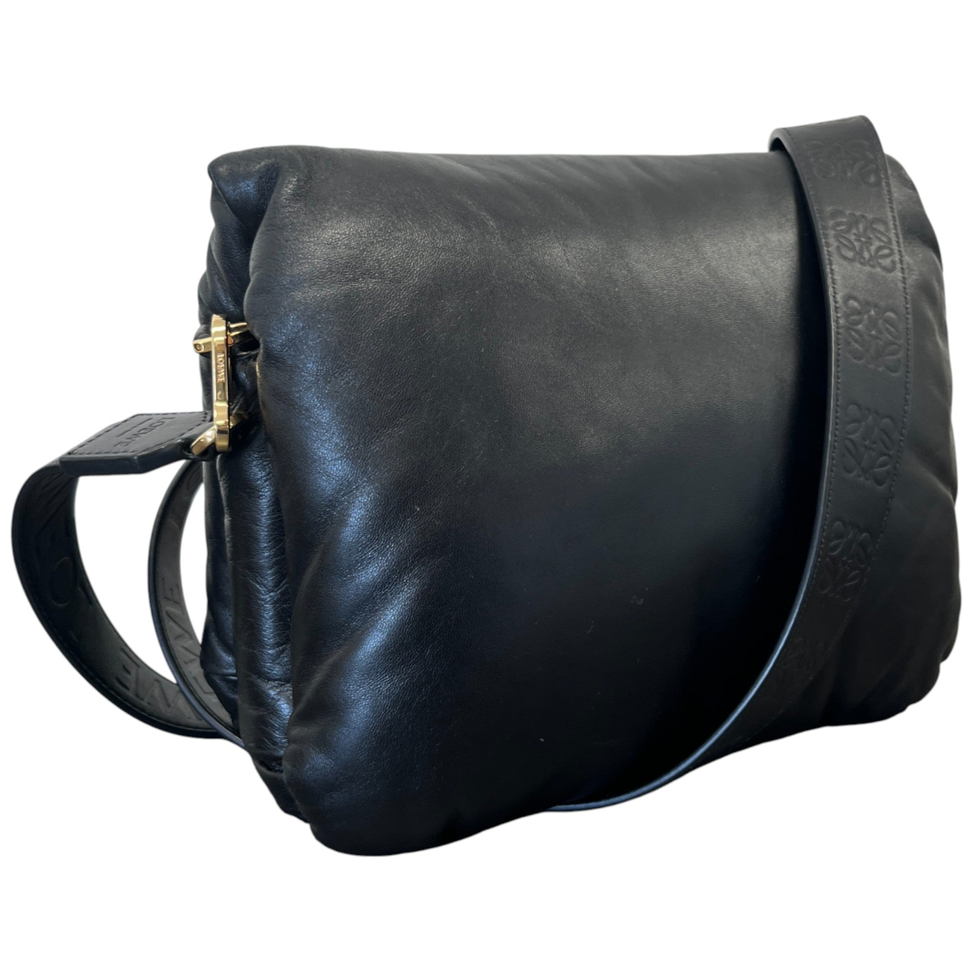 Women's Goya Puffer Medium Bag Black