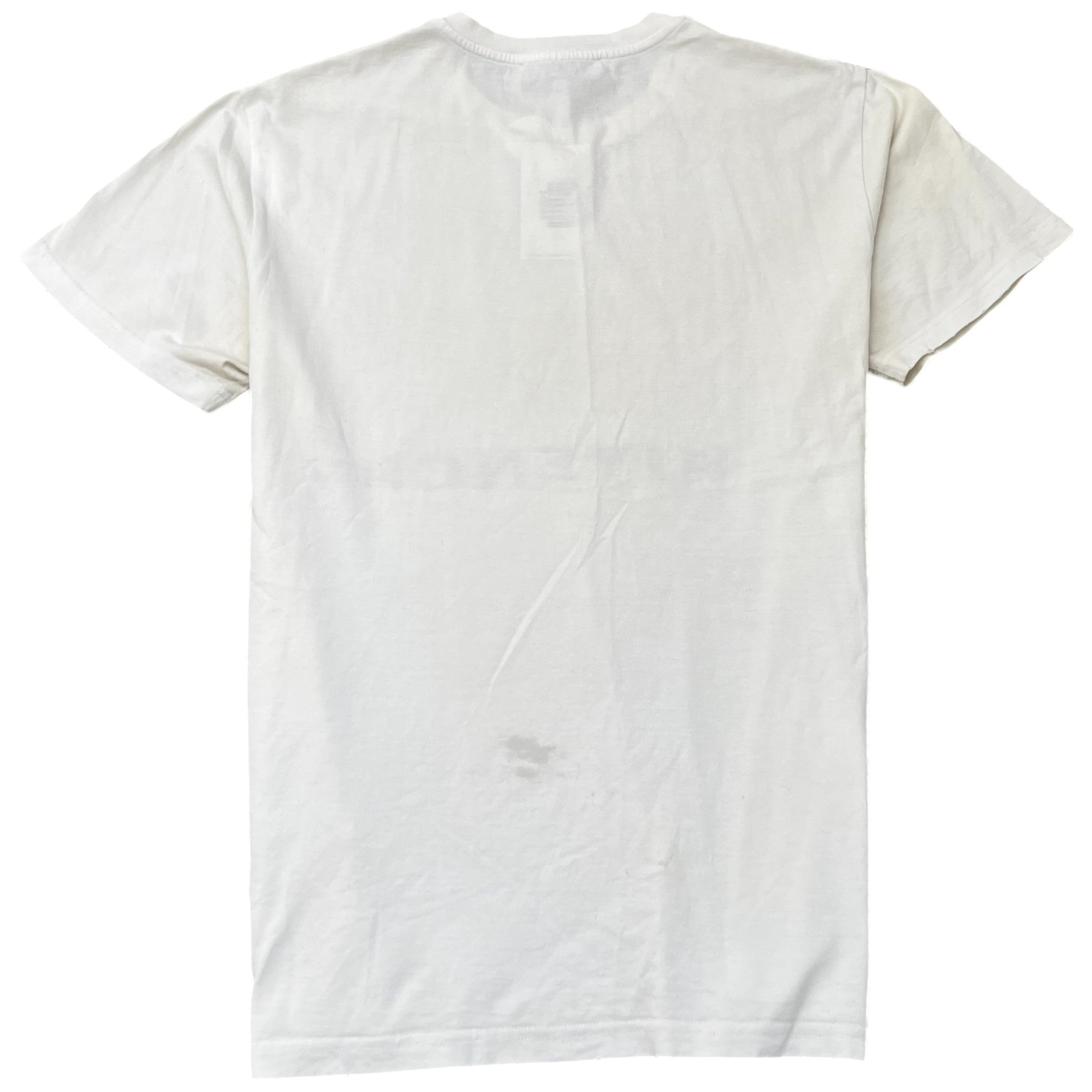 Men's Logo Print T-Shirt White Size S