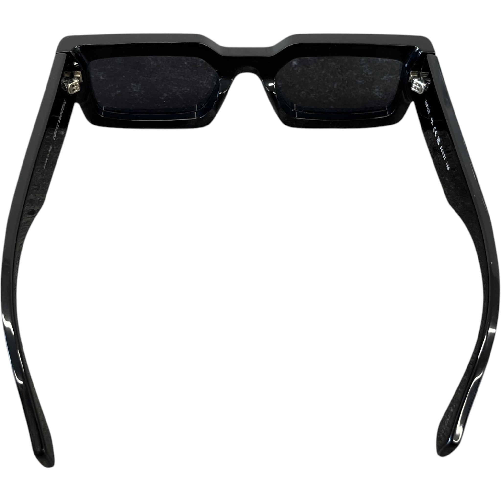 Men's Lv Clash Low Square Sunglasses Black