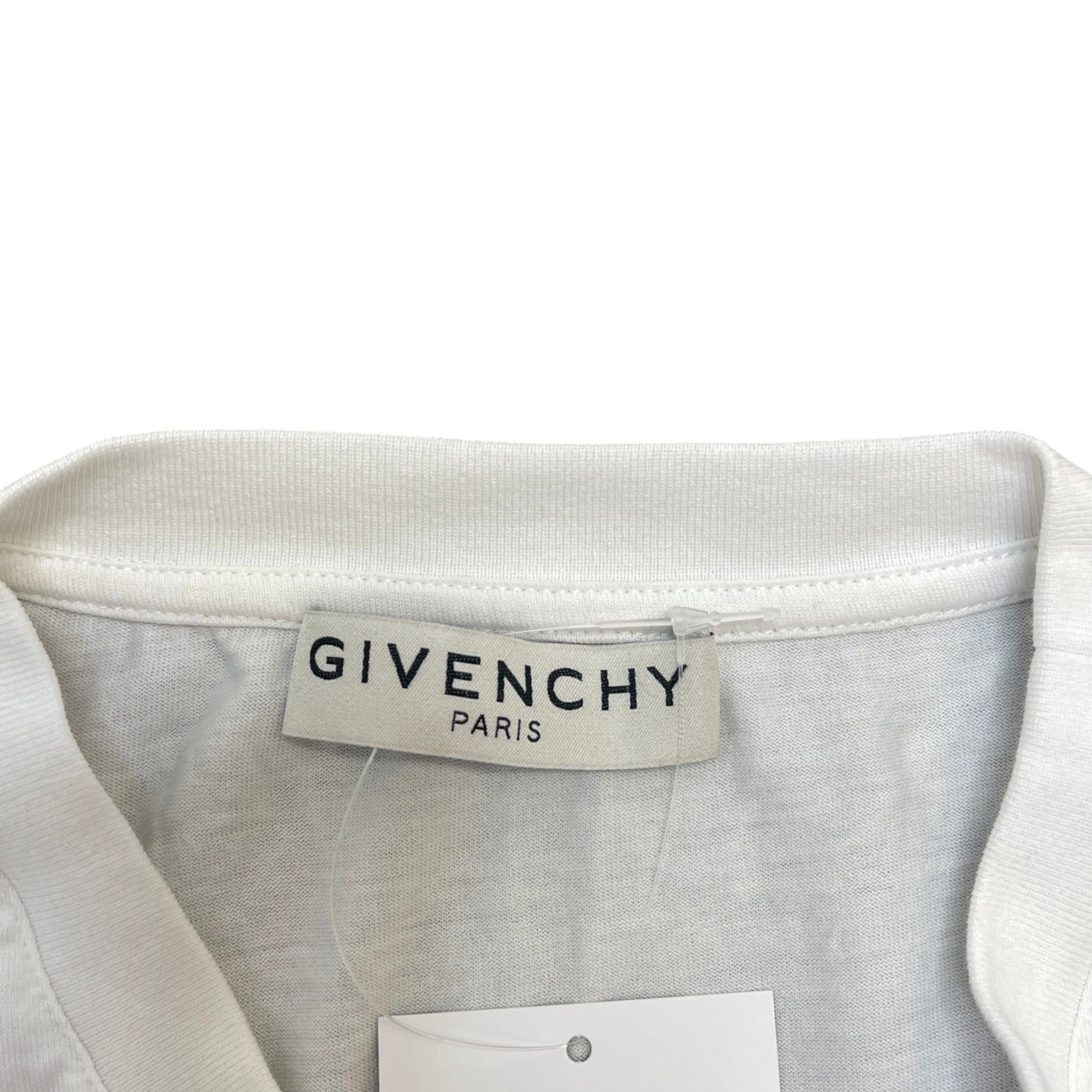 Men's Tape Logo T-Shirt White Size M