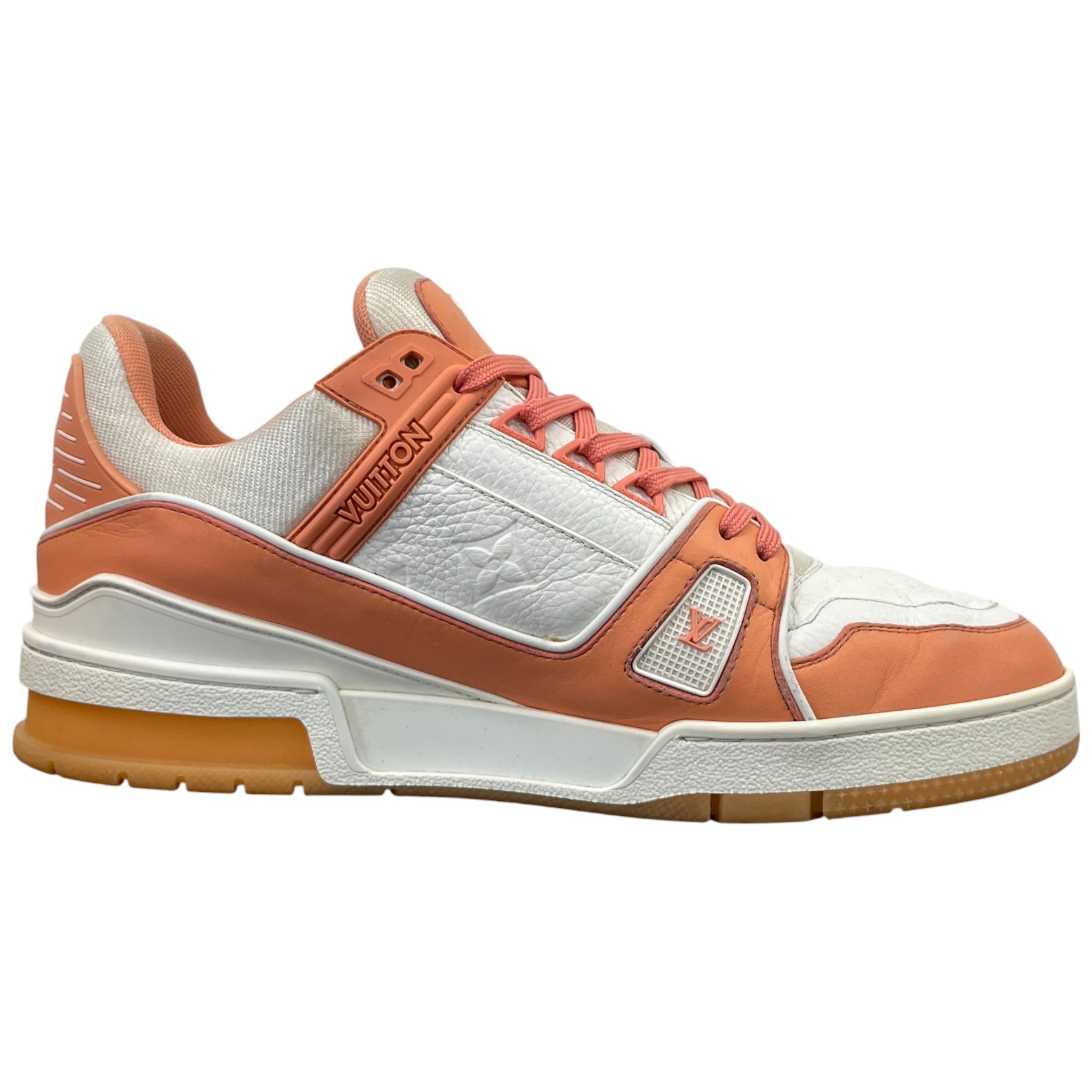 Men's Lv Low Trainers Salmon Size EU 41.5 / UK 7.5