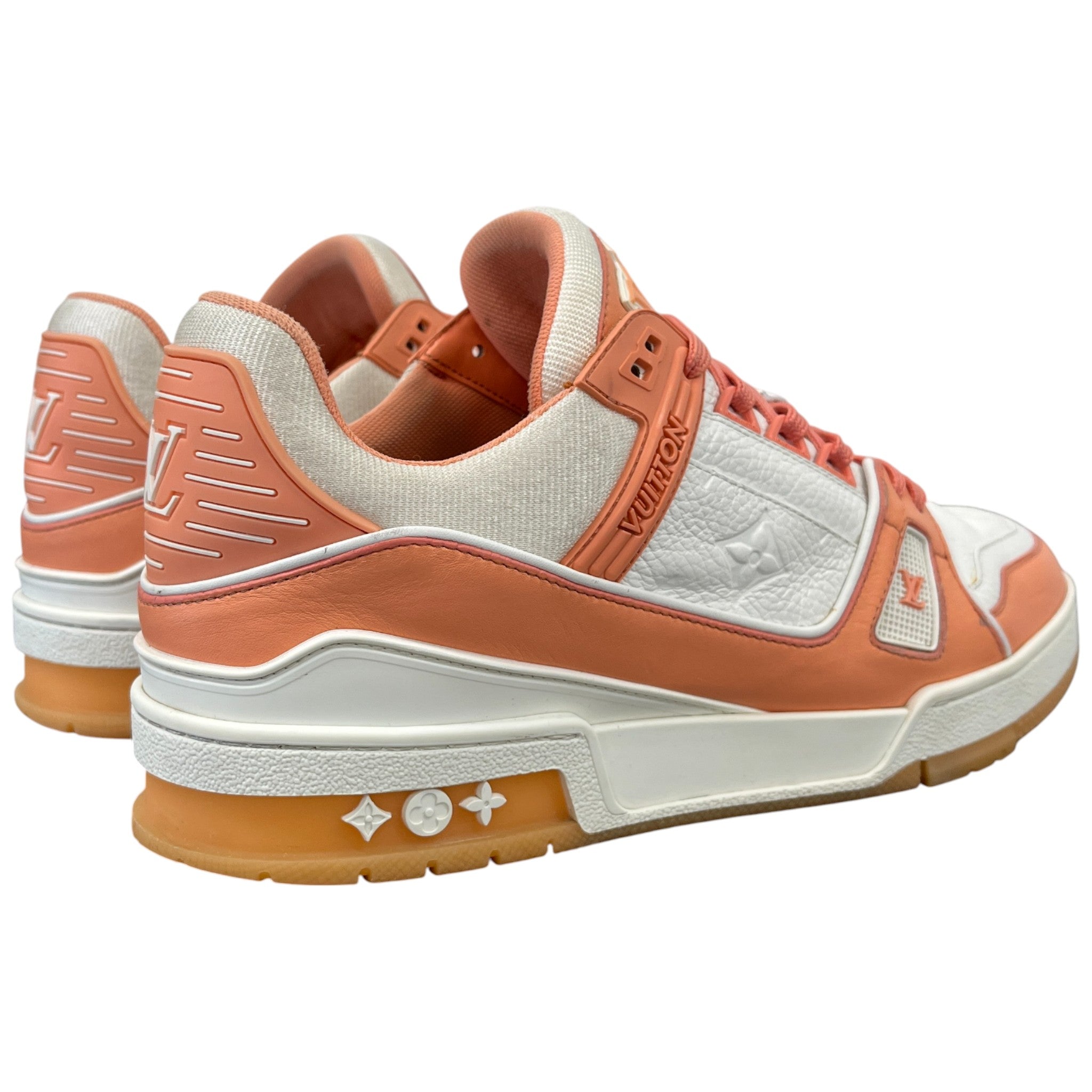 Men's Lv Low Trainers Salmon Size EU 41.5 / UK 7.5