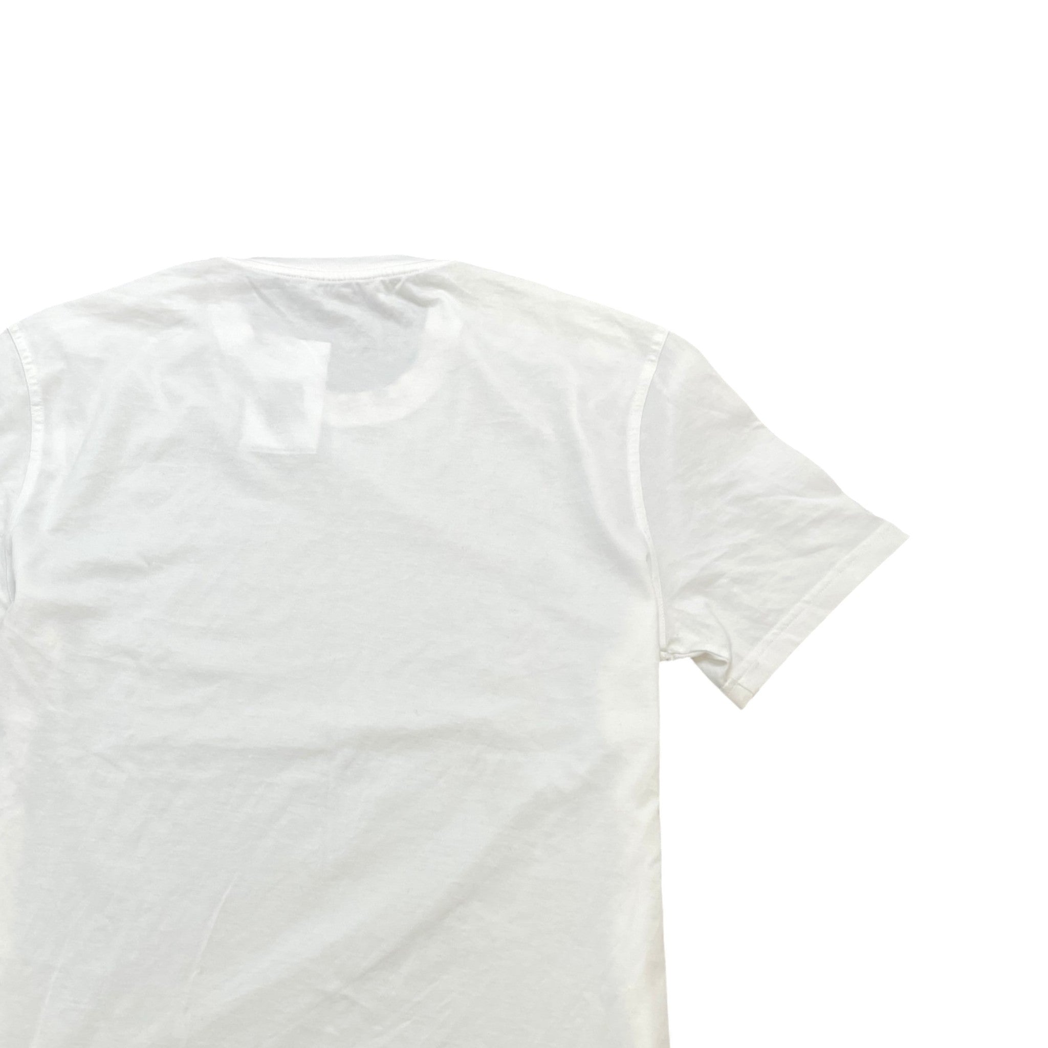 Men's Tape Logo T-Shirt White Size M