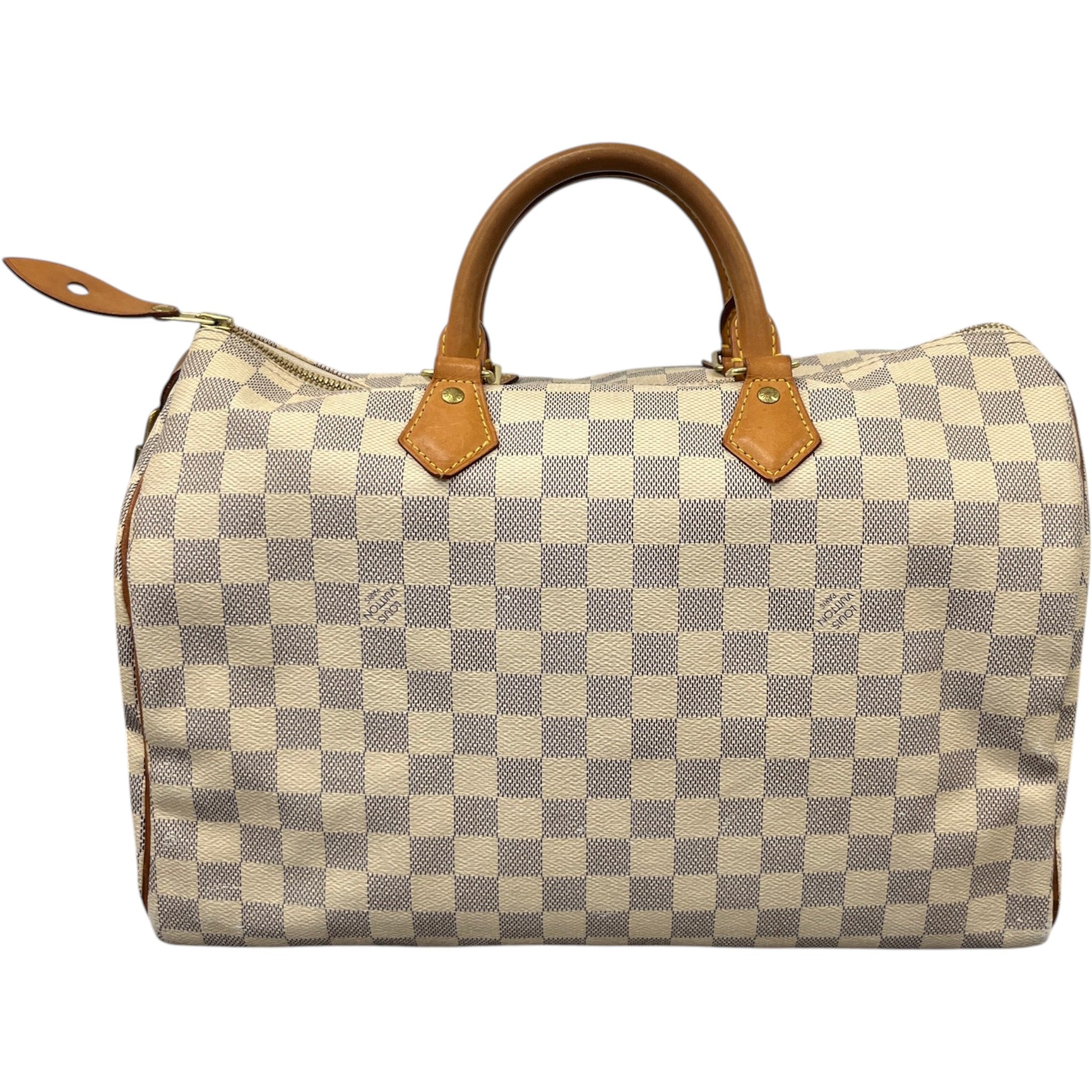 Women's Damier Azur Speedy 35 Bag Cream