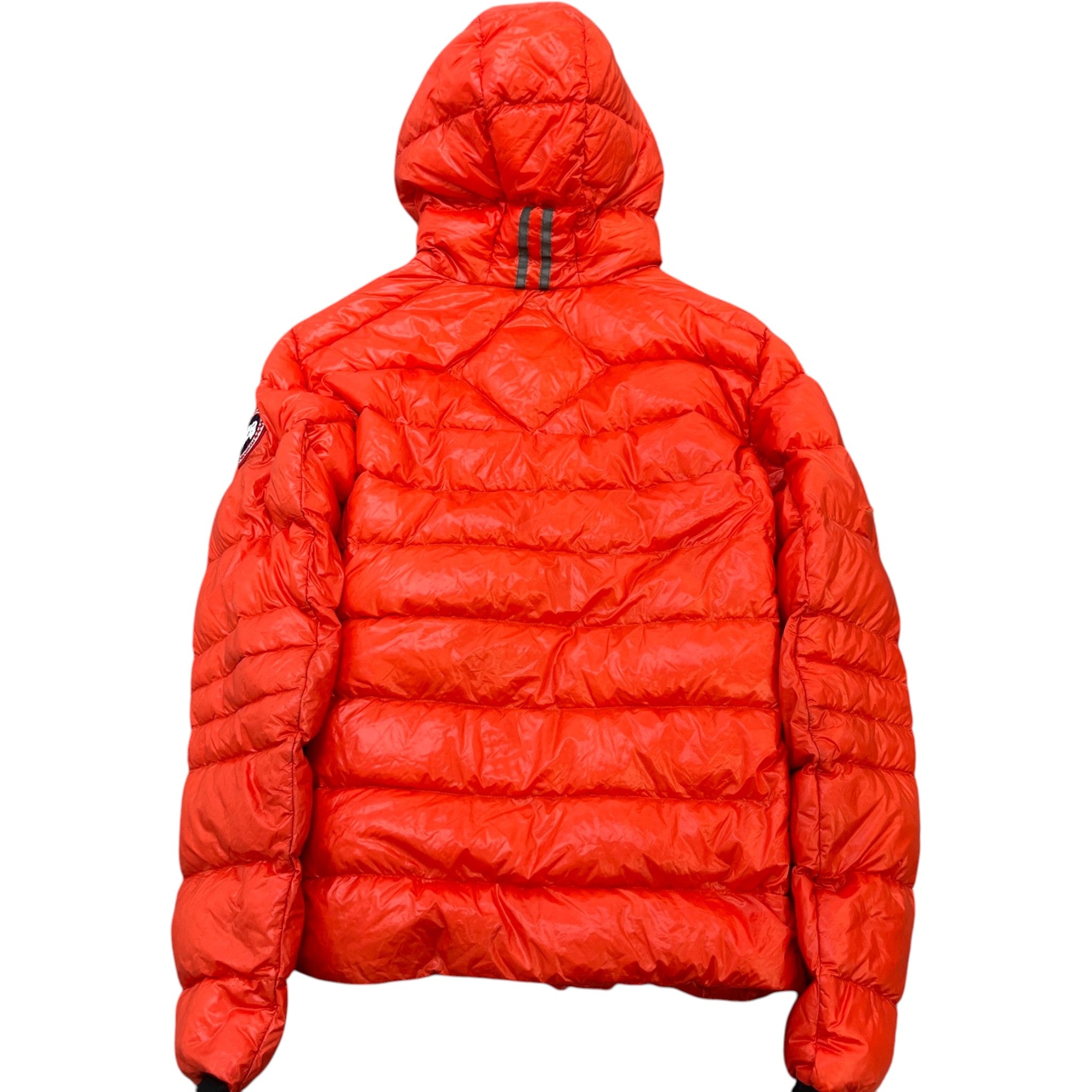 Men's Crofton Hoody Down Jacket Orange Size 2 / M