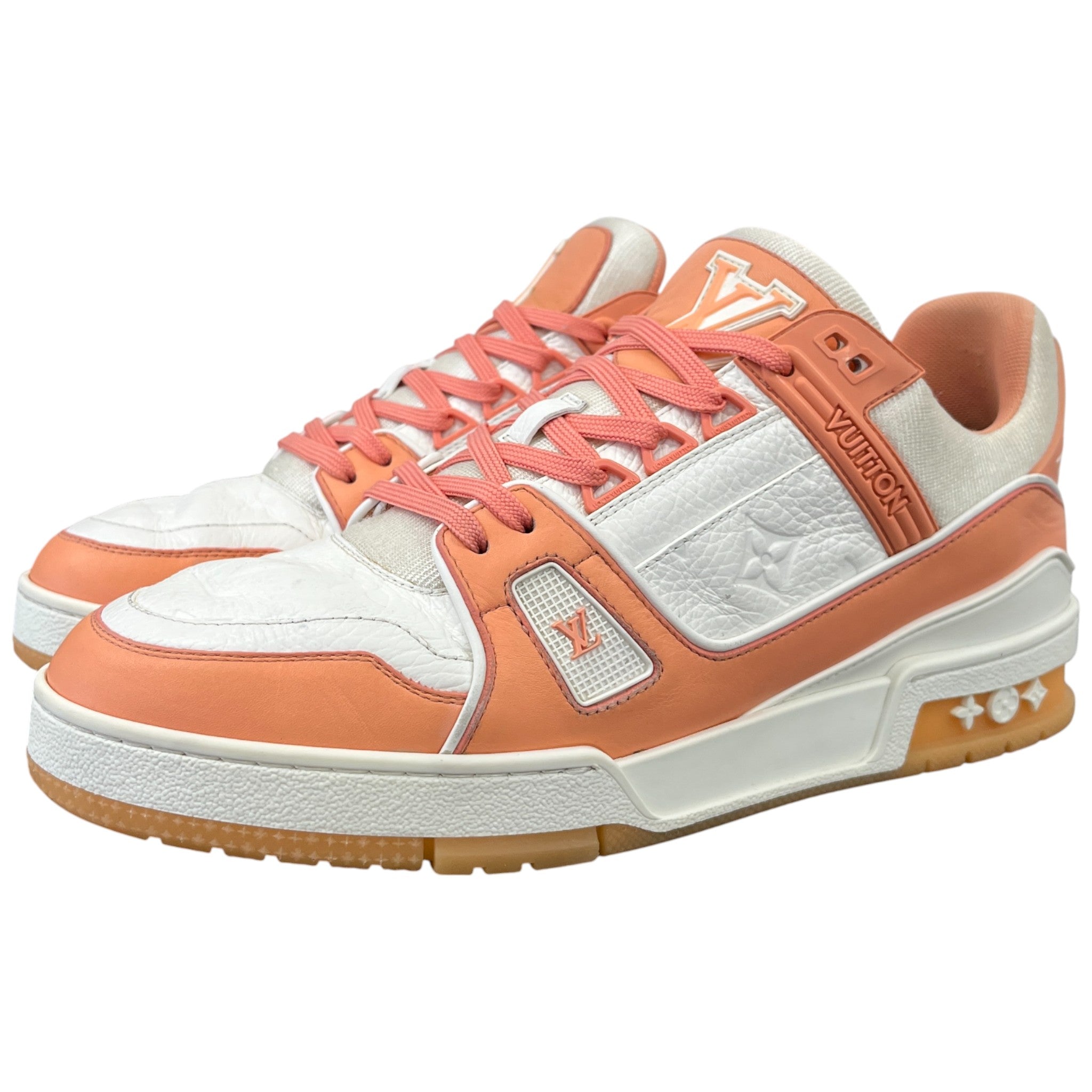 Men's Lv Low Trainers Salmon Size EU 41.5 / UK 7.5