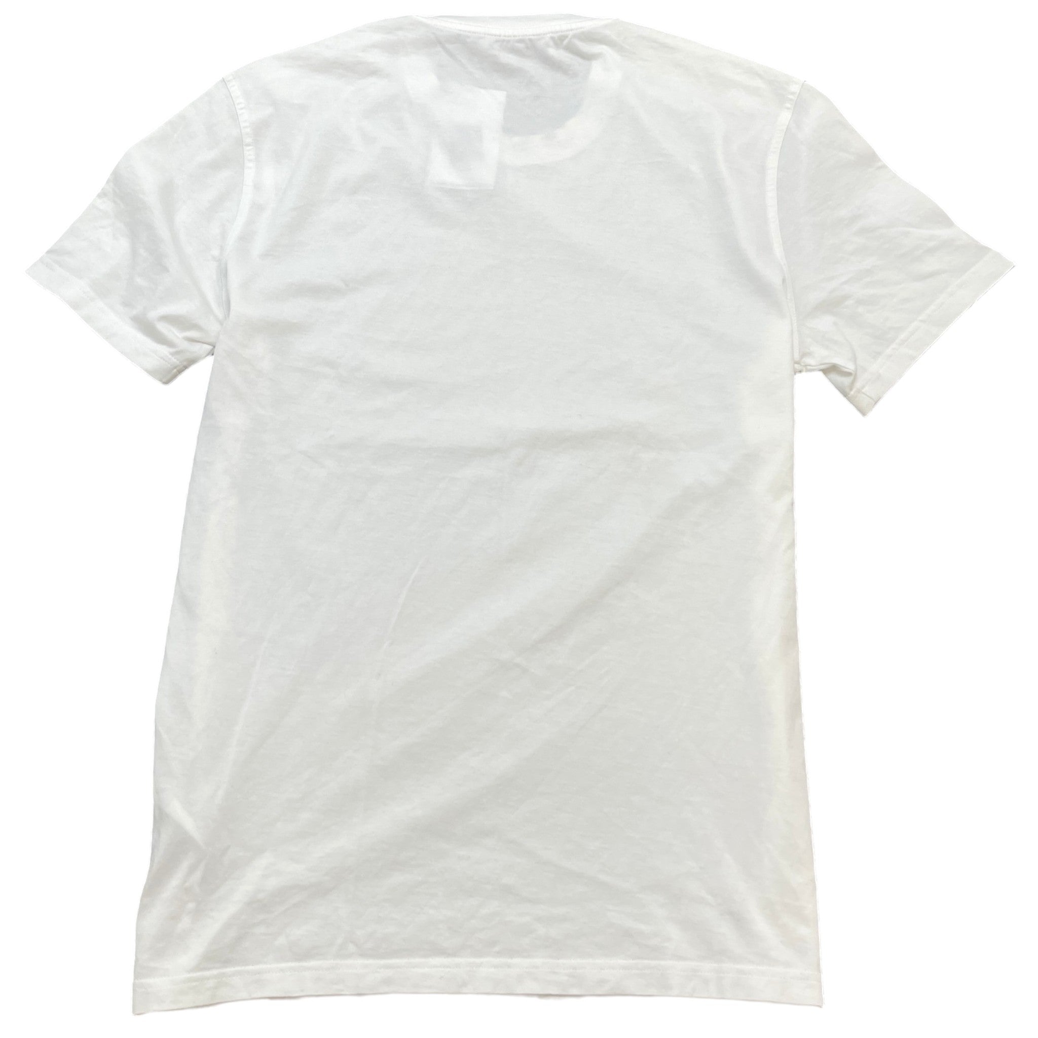 Men's Tape Logo T-Shirt White Size M