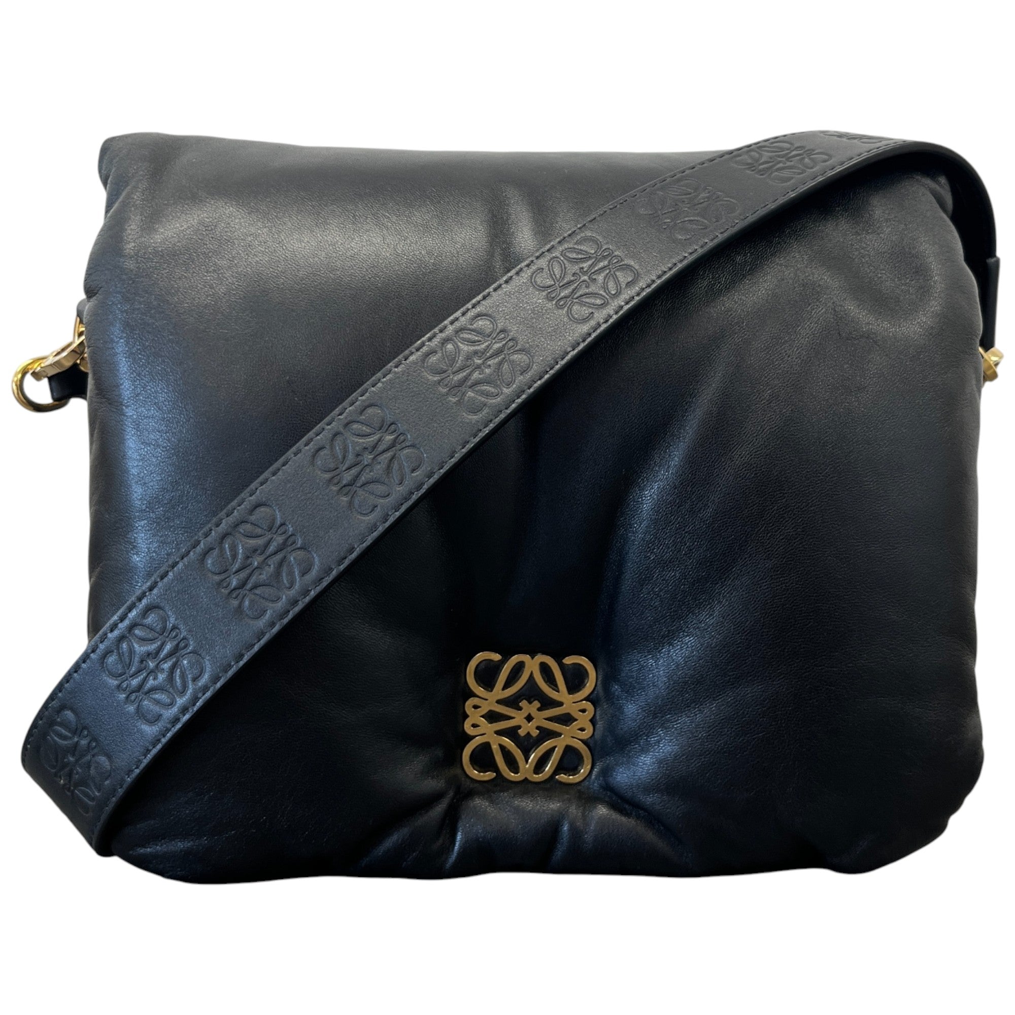 Women's Goya Puffer Medium Bag Black