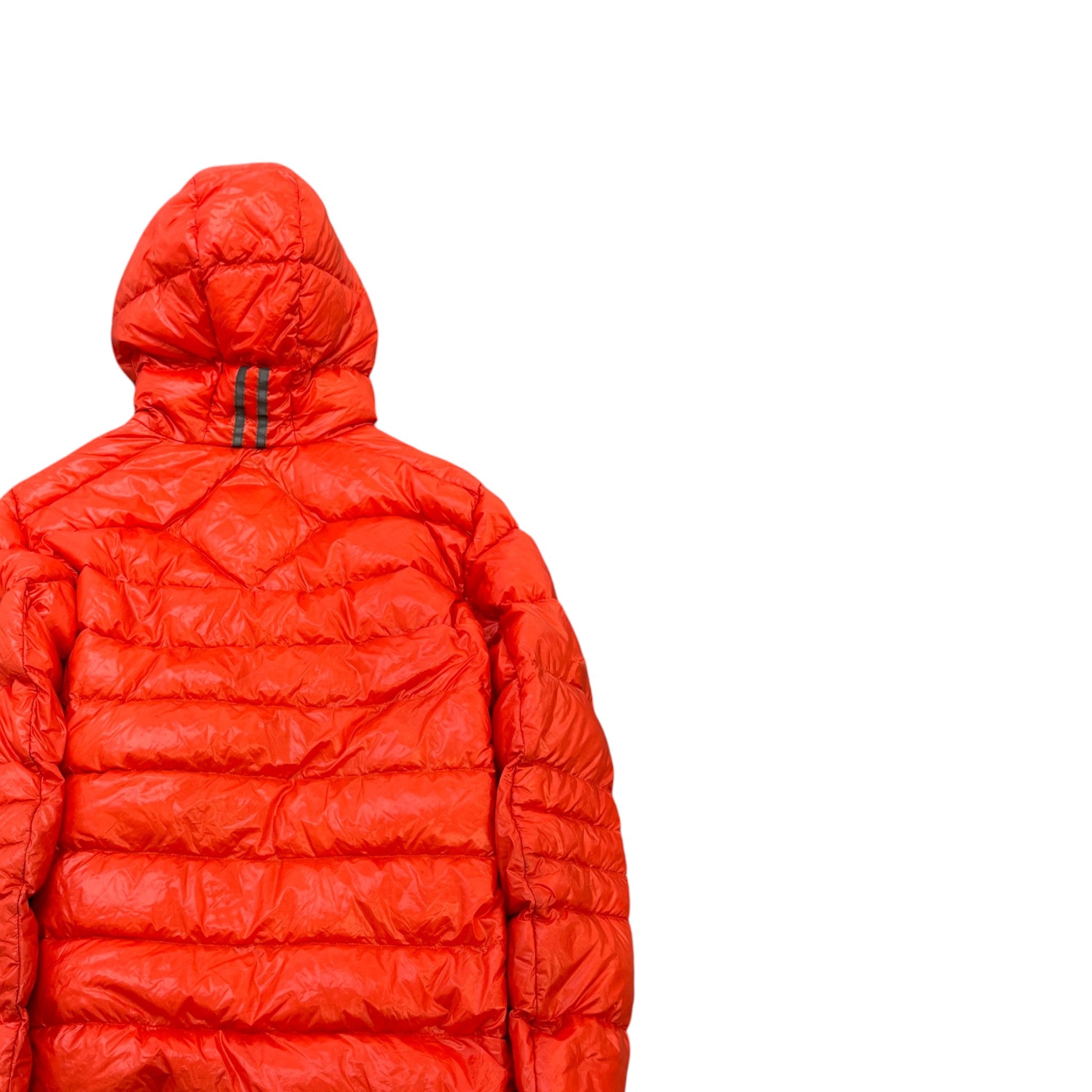 Men's Crofton Hoody Down Jacket Orange Size 2 / M