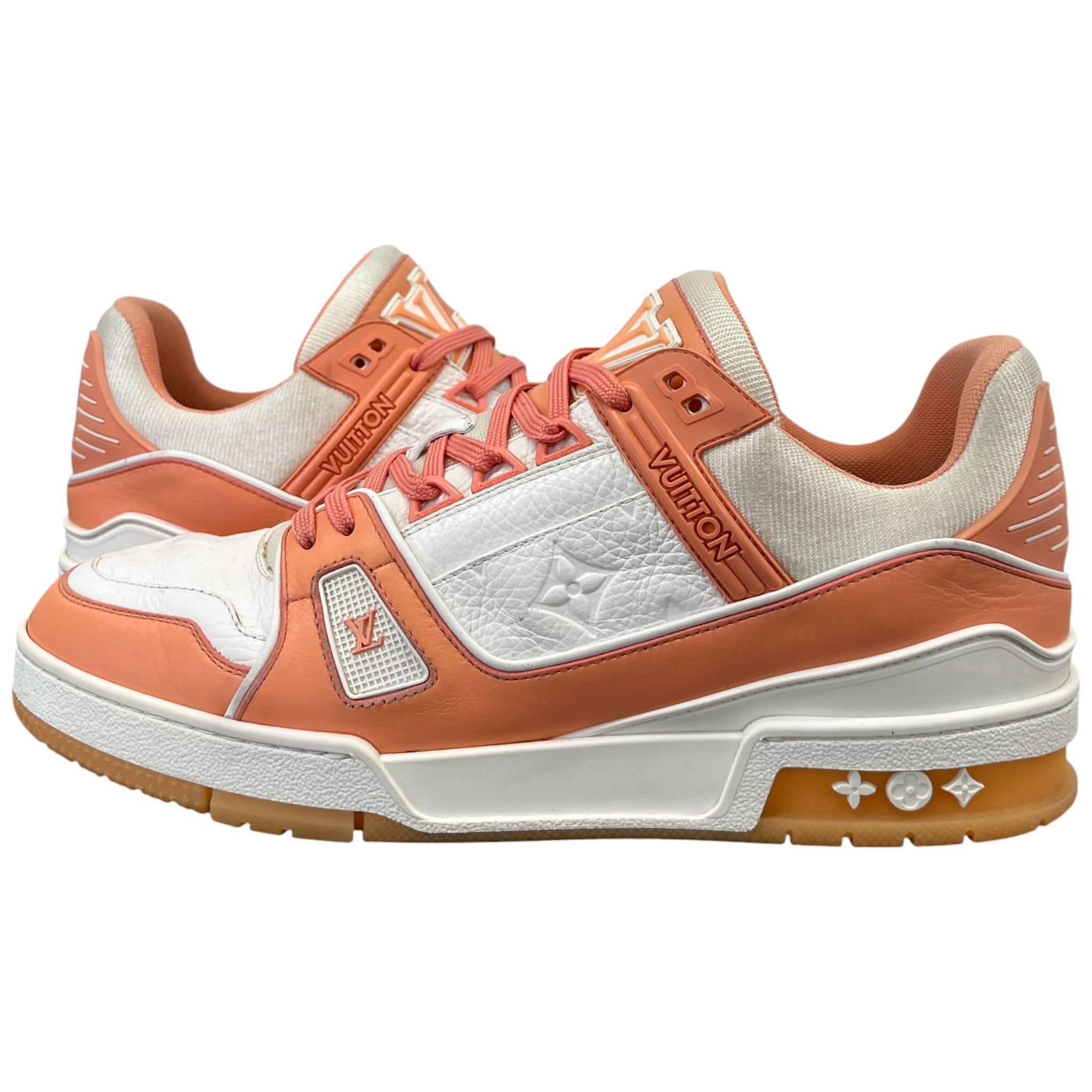 Men's Lv Low Trainers Salmon Size EU 41.5 / UK 7.5