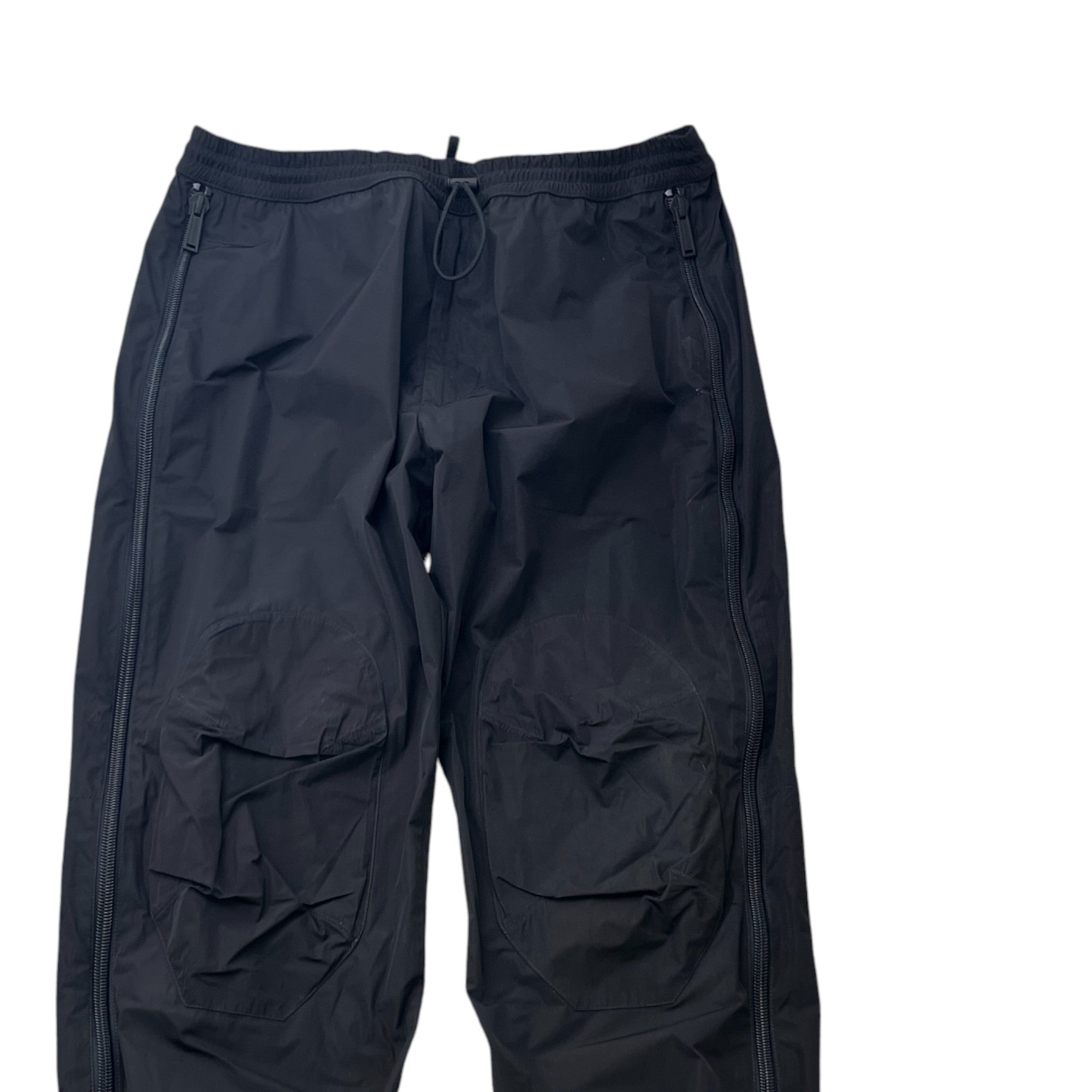 Men's Zip Up Cargos Black Size IT 52 / UK 36